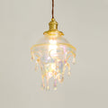 RIVERTIDE AQUA RESIN HANGING LANTERN