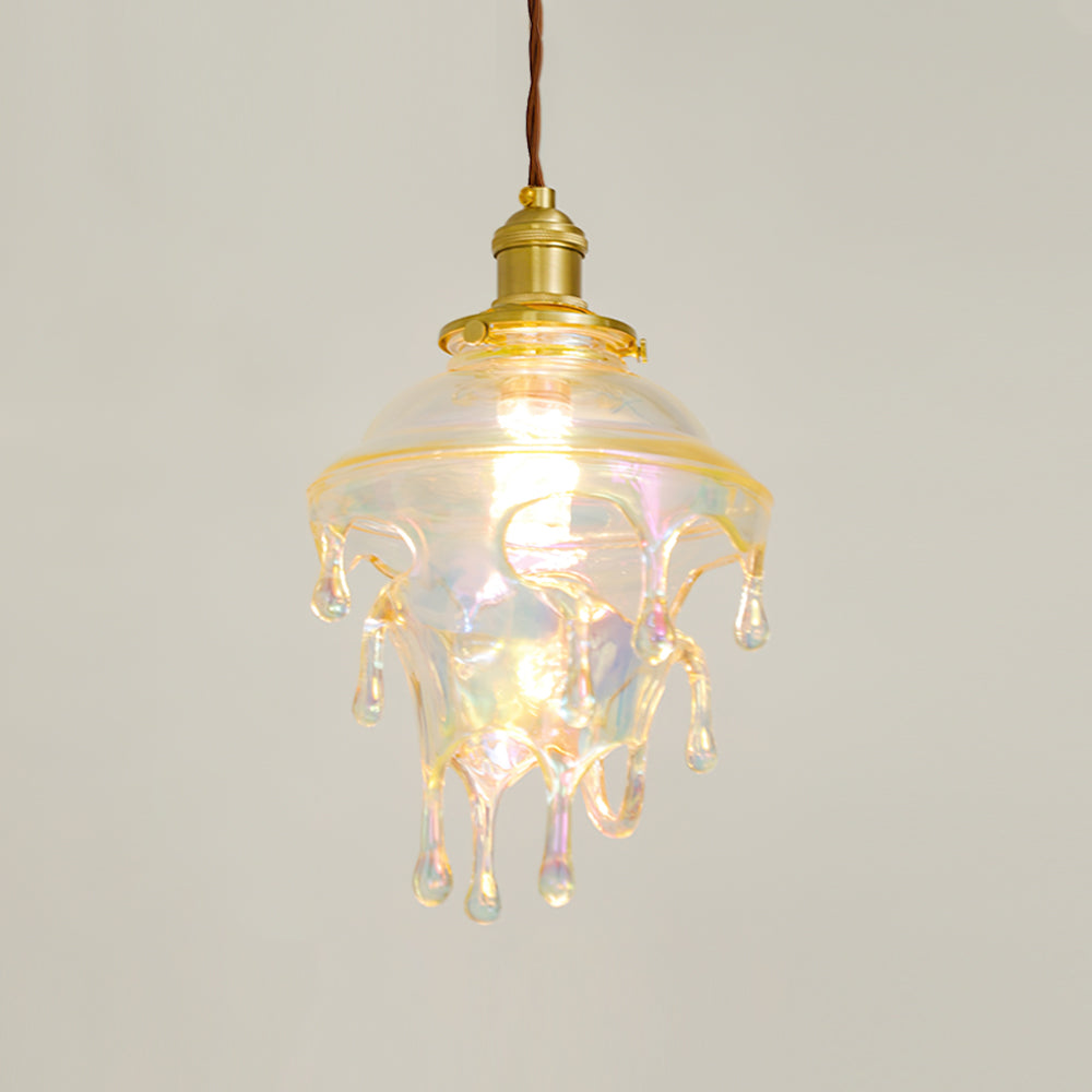 RIVERTIDE AQUA RESIN HANGING LANTERN