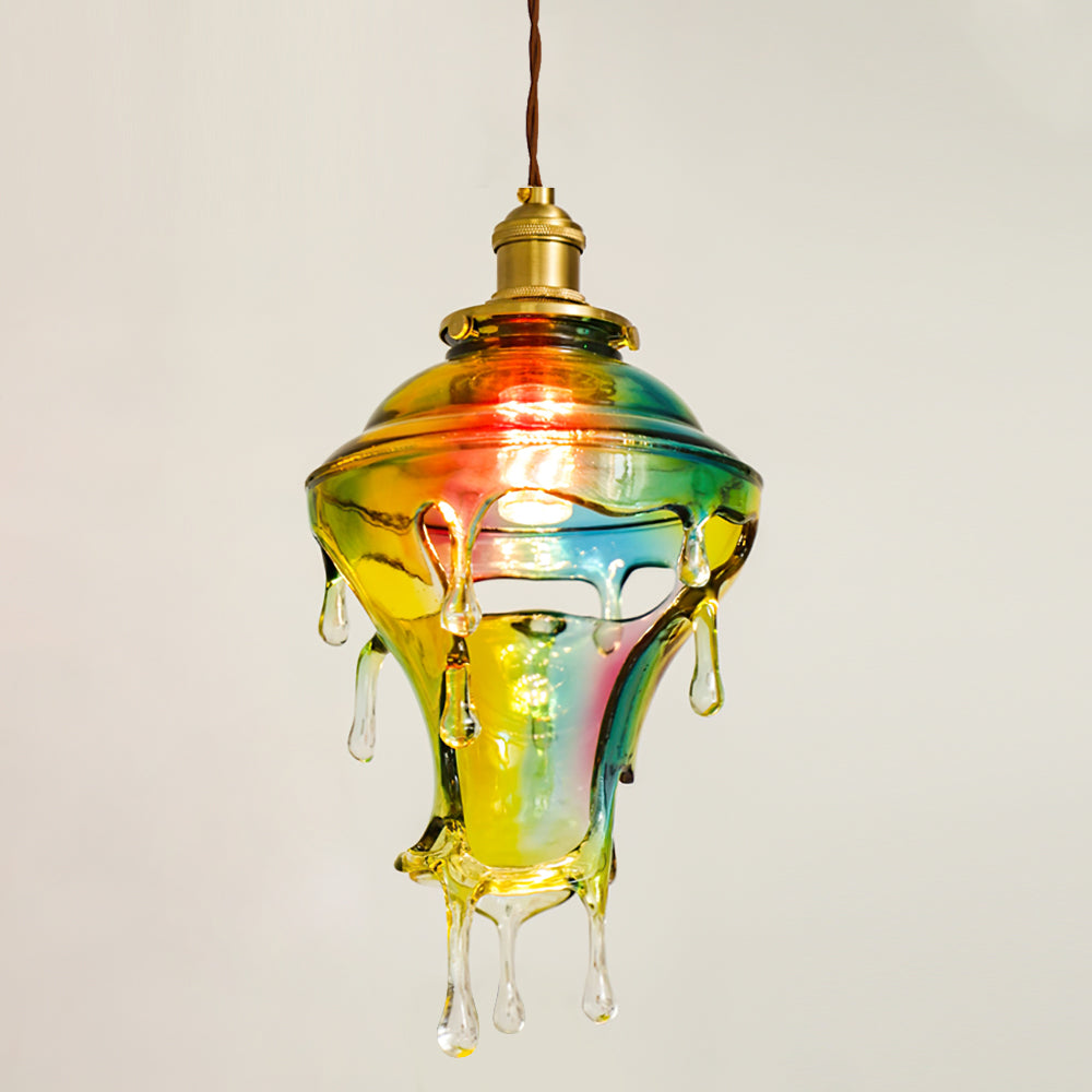 RIVERTIDE AQUA RESIN HANGING LANTERN