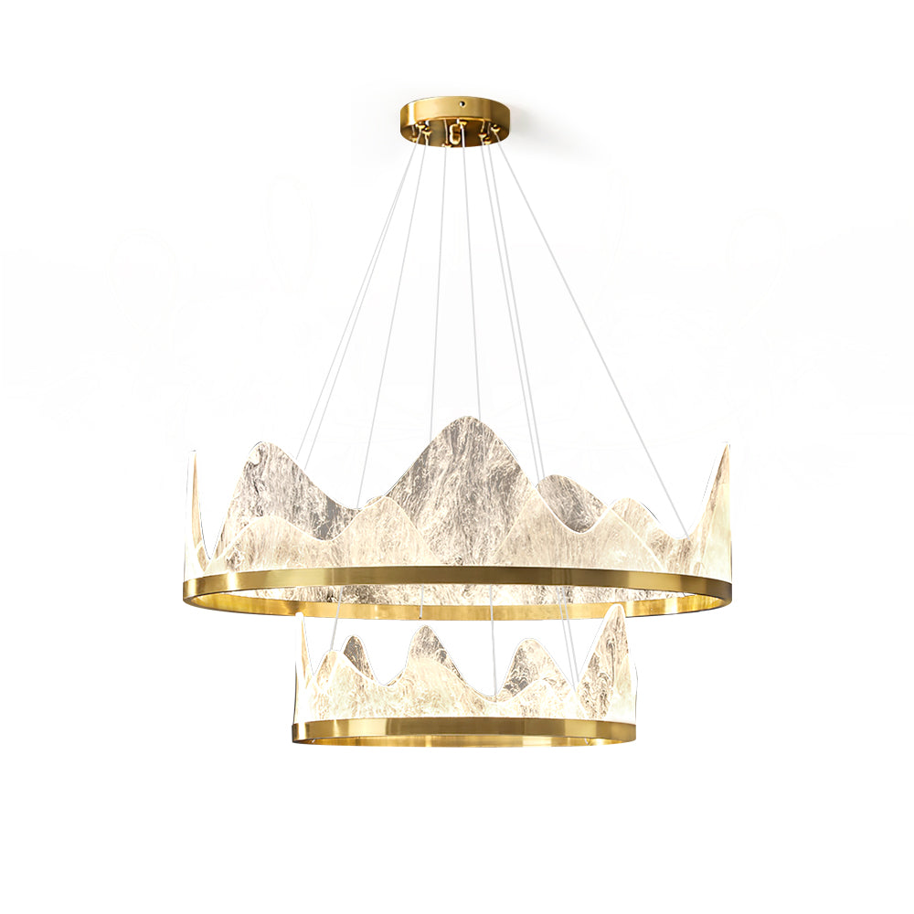 RAVENWOOD CRYSTAL SPHERE CHANDELIER