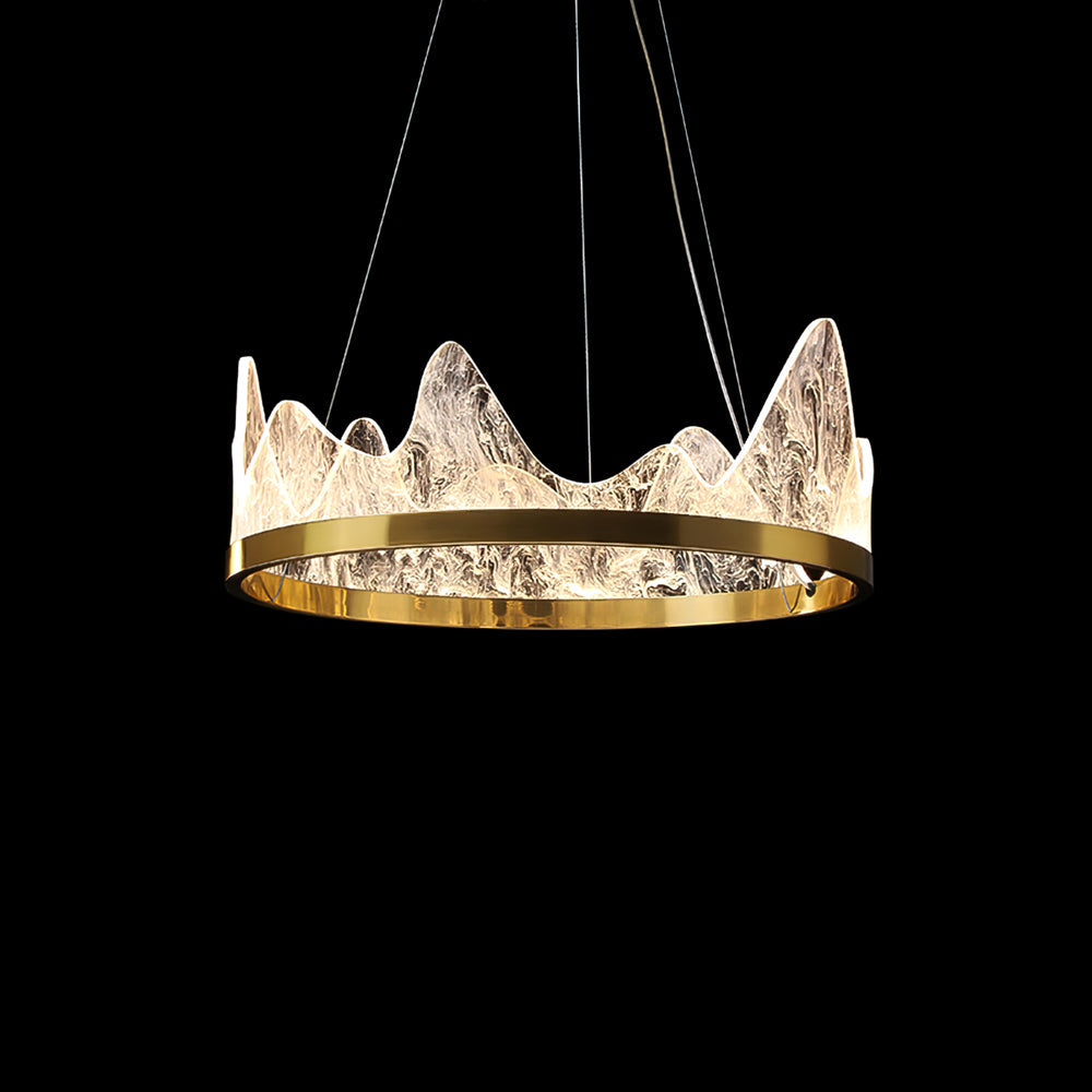 RAVENWOOD CRYSTAL SPHERE CHANDELIER