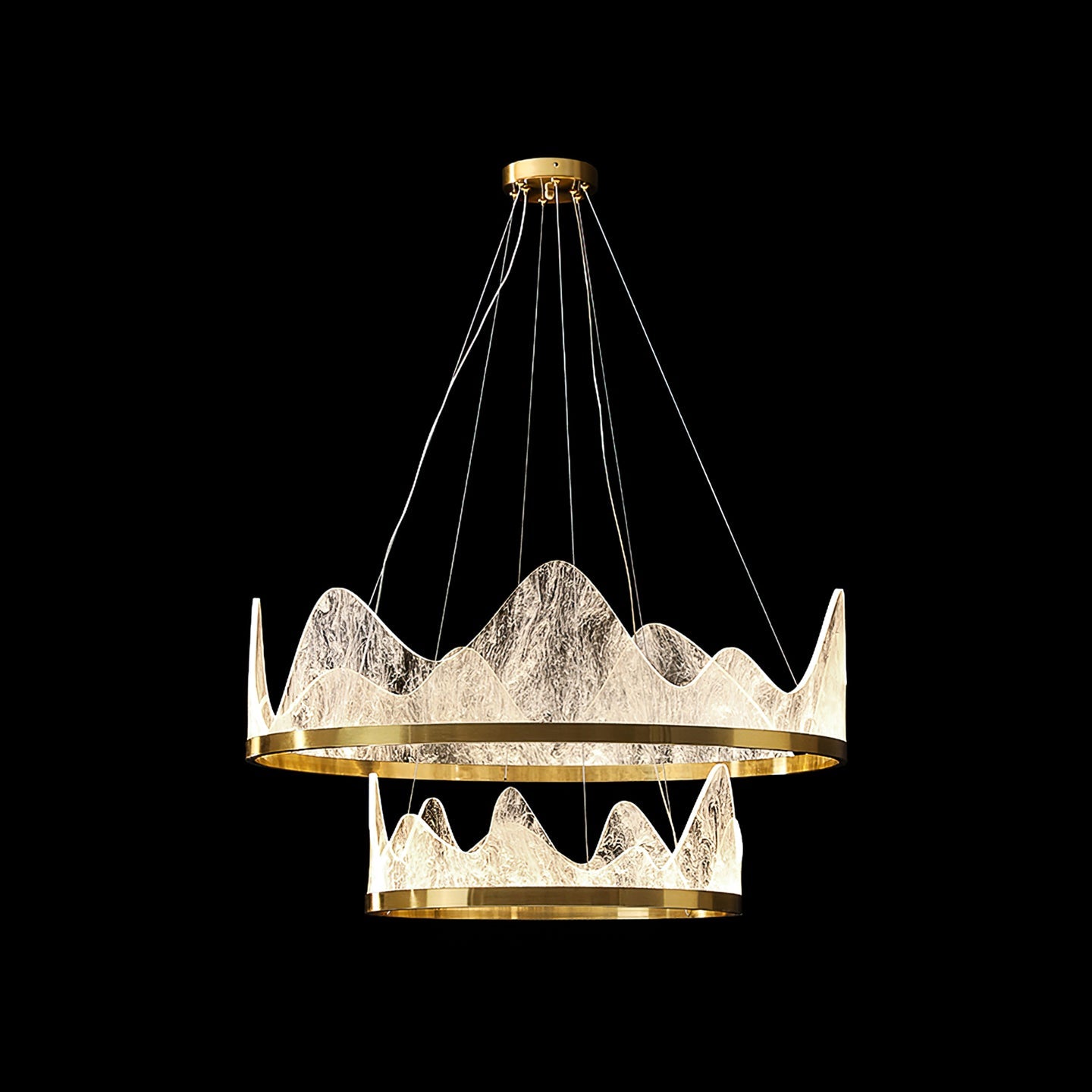 RAVENWOOD CRYSTAL SPHERE CHANDELIER