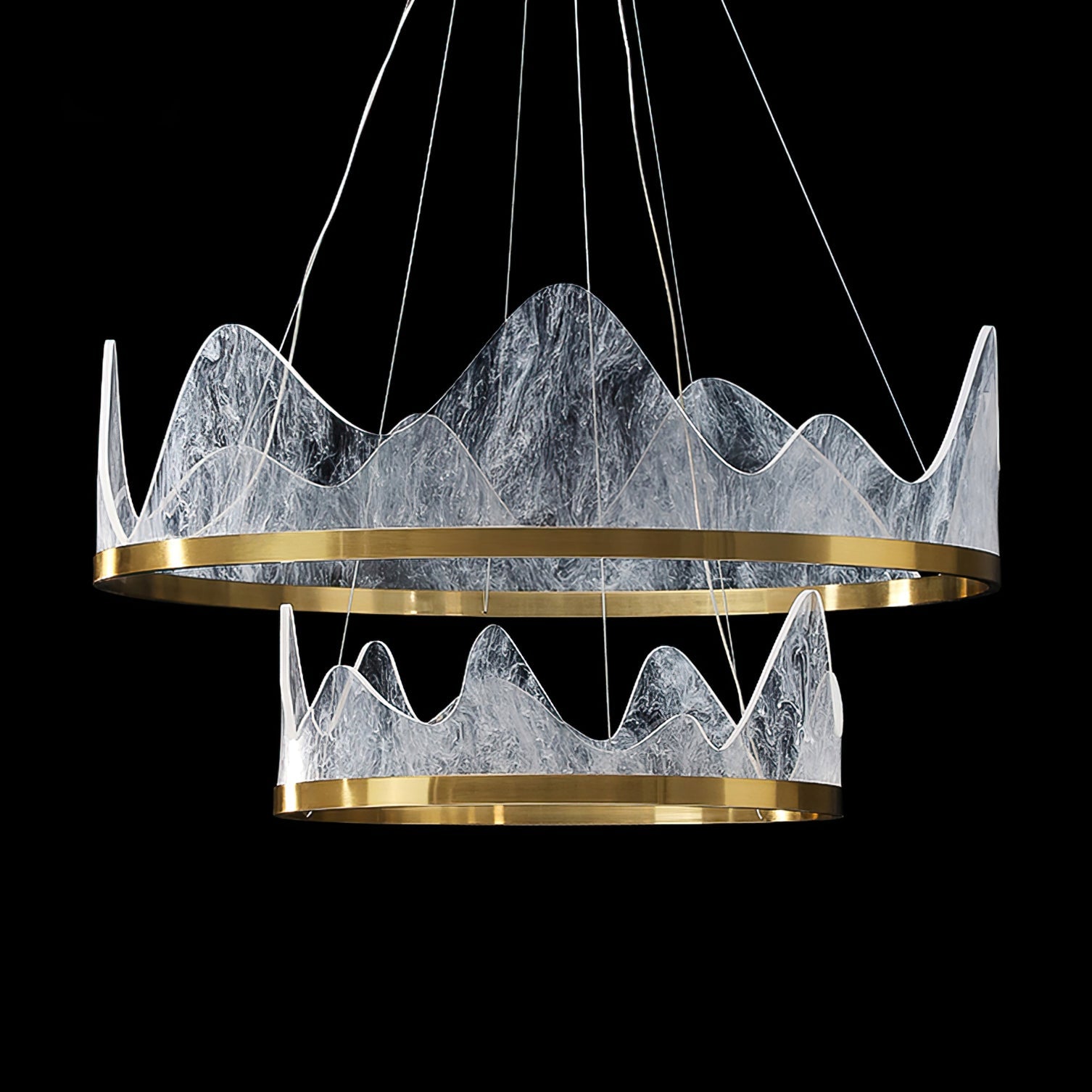 RAVENWOOD CRYSTAL SPHERE CHANDELIER