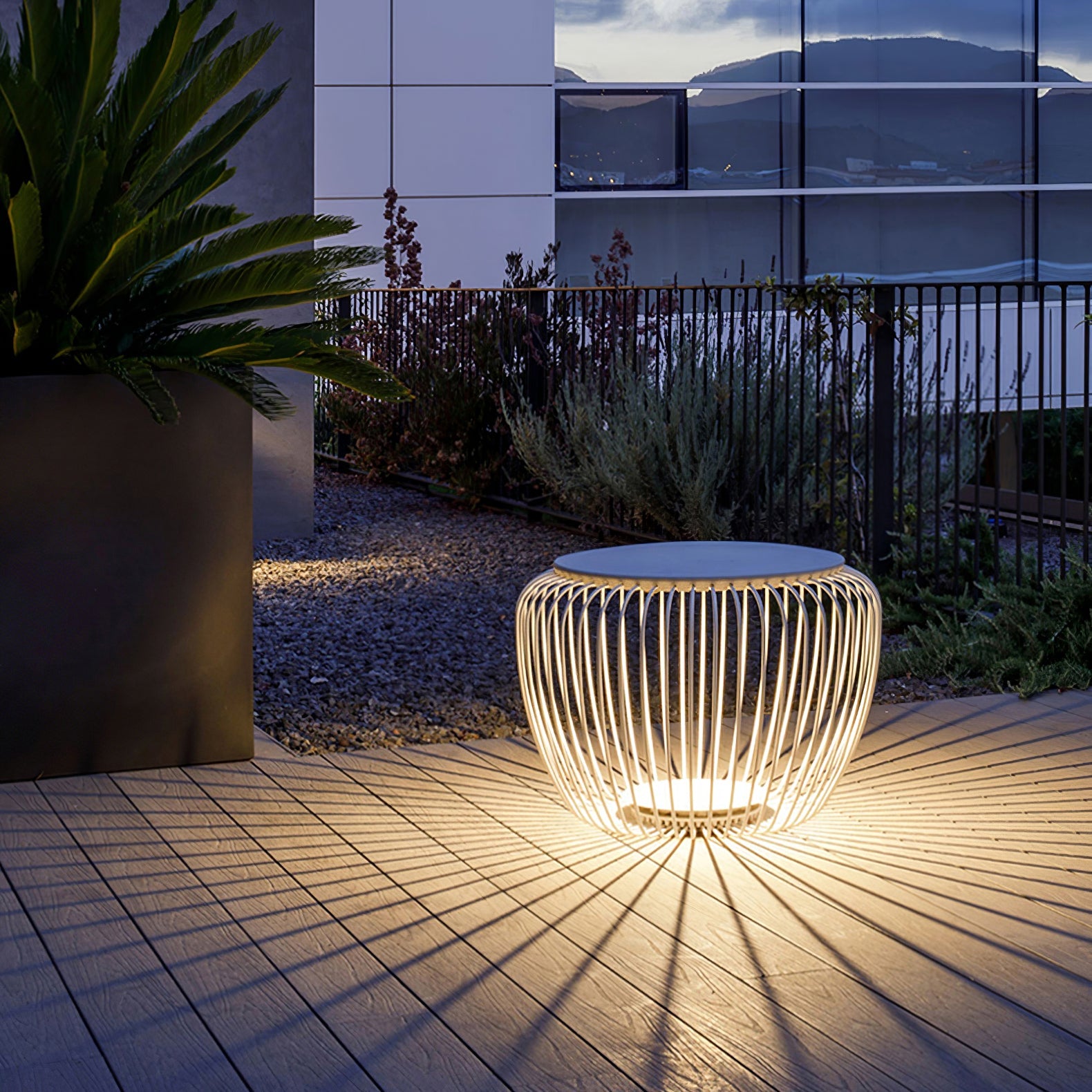 Harperwood Luminary Garden Lantern