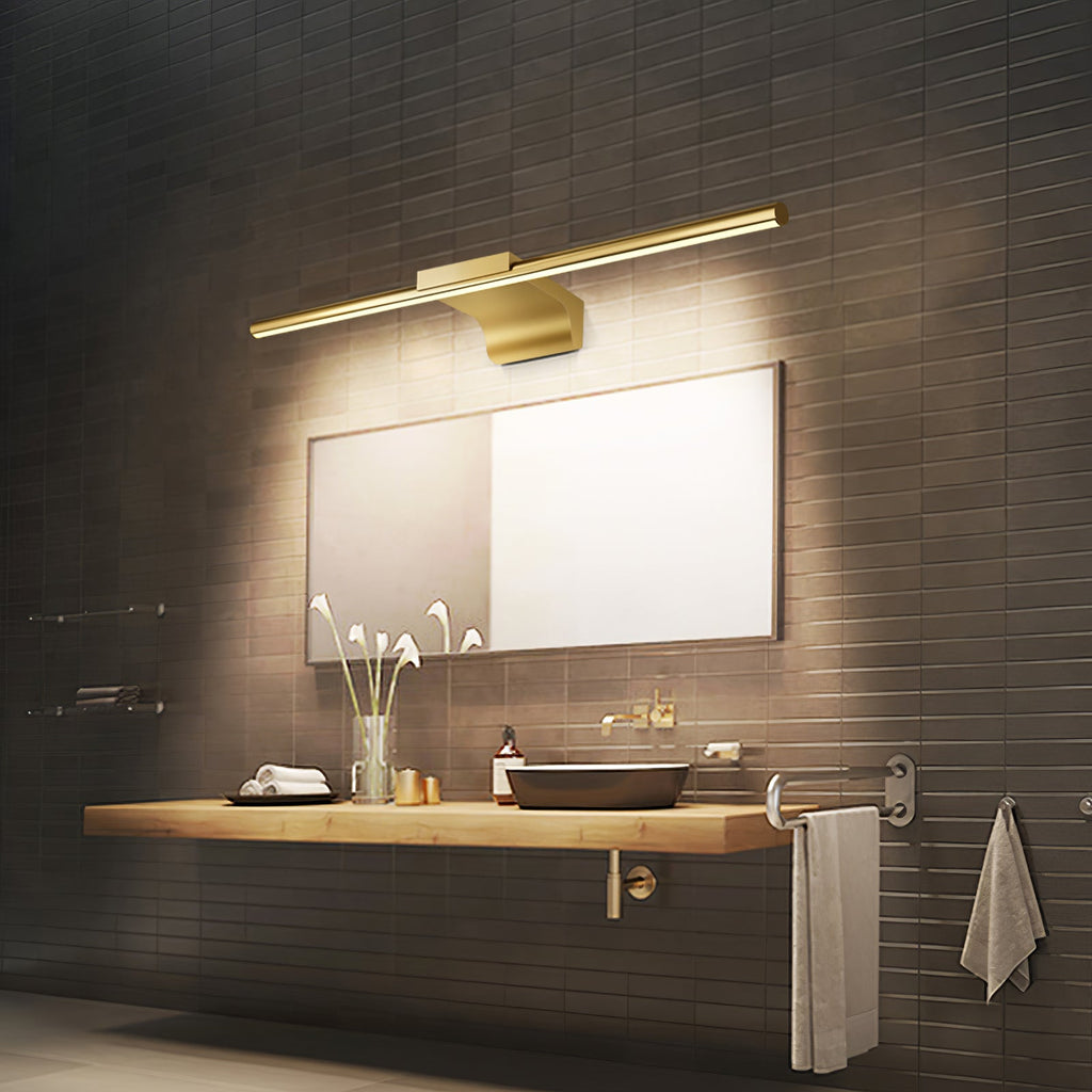 WINTHORPE METALLIC CURVED WALL SCONCE