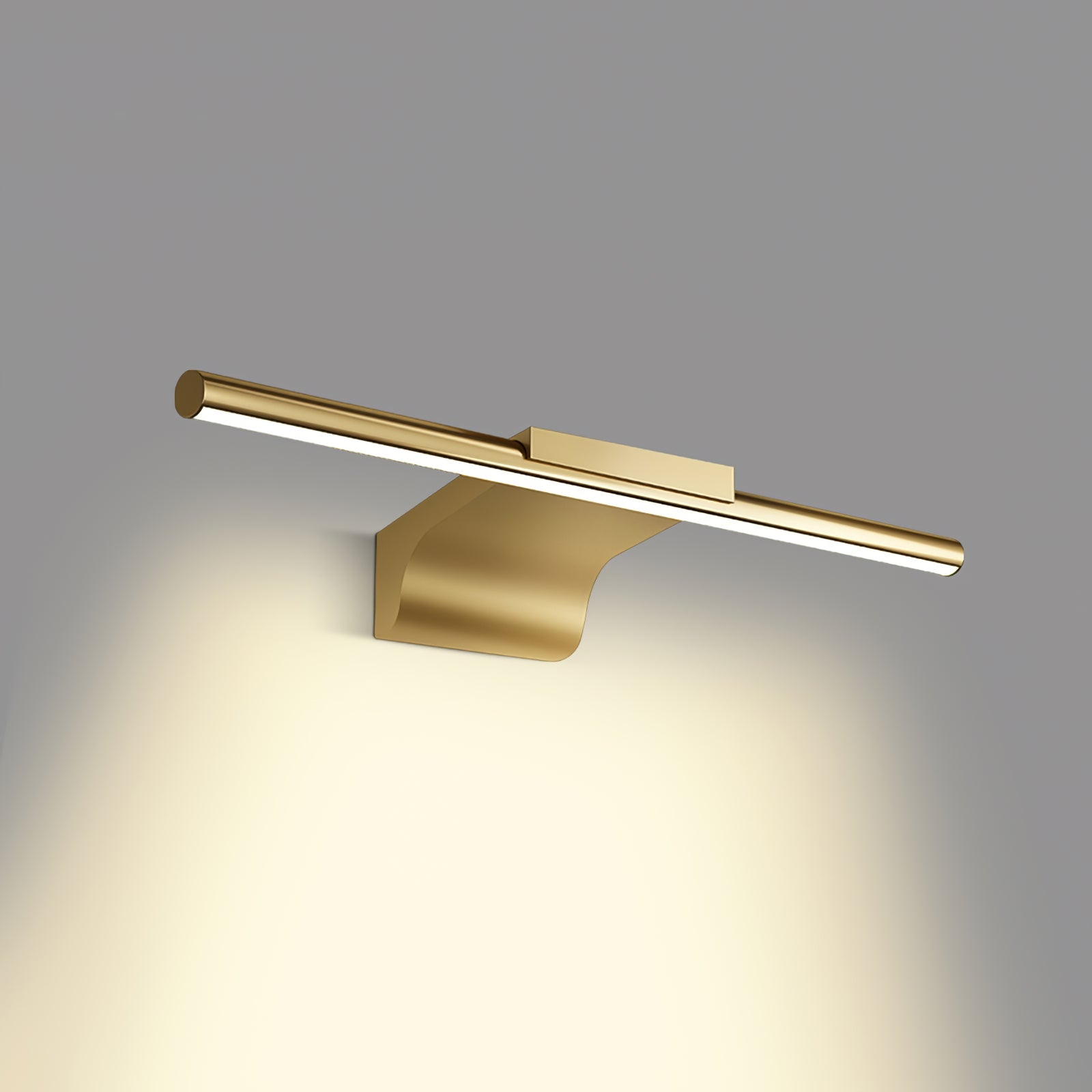 WINTHORPE METALLIC CURVED WALL SCONCE