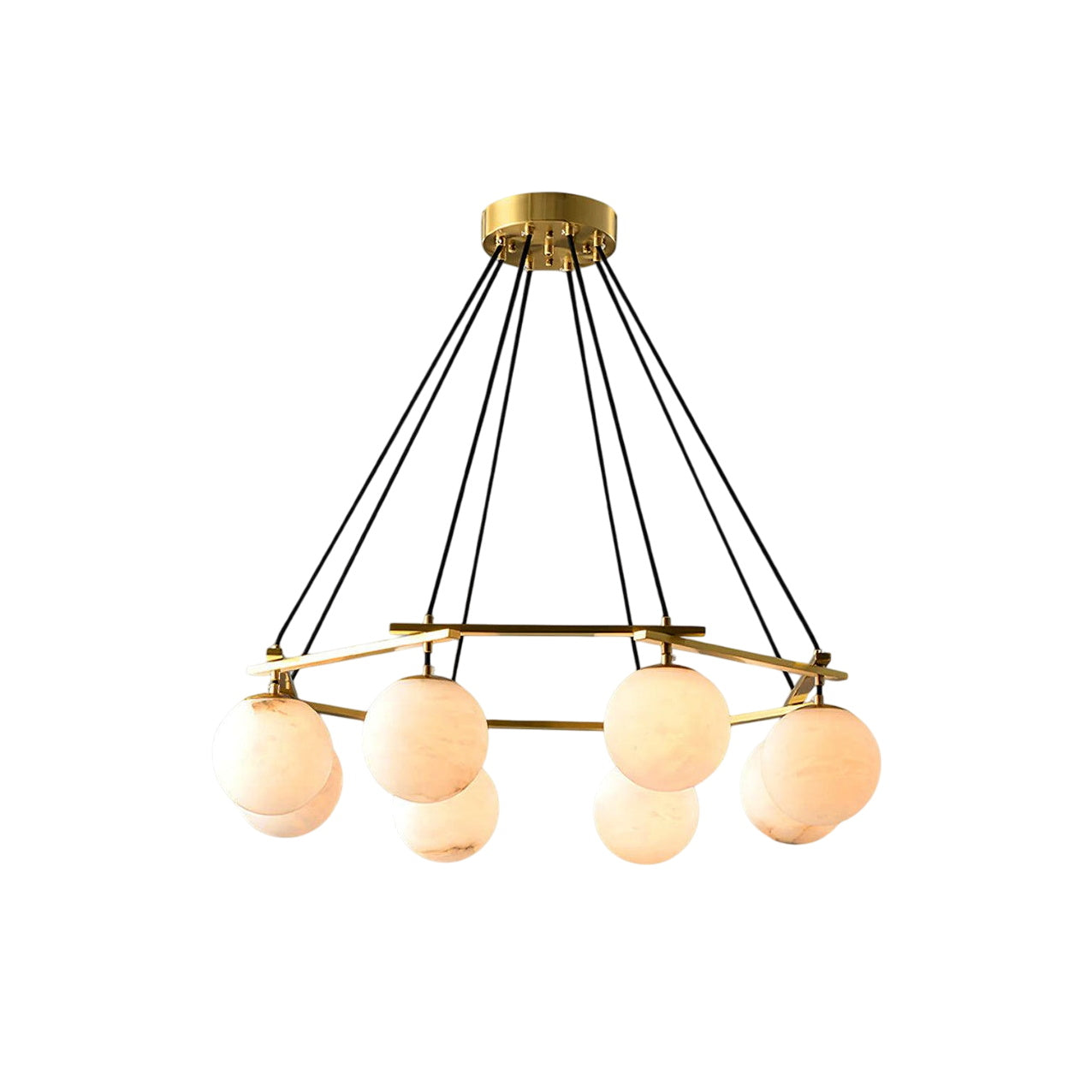 WINTHROP IVORY GLOW CEILING LANTERN