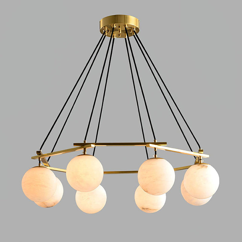 WINTHROP IVORY GLOW CEILING LANTERN