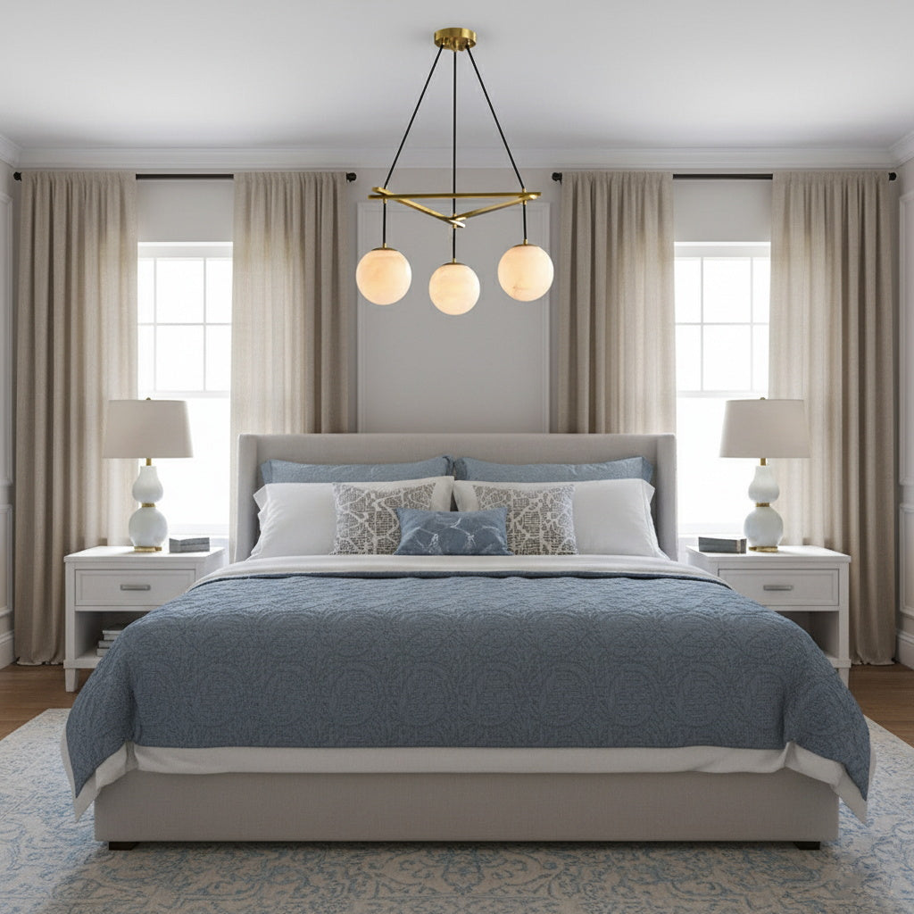WINTHROP IVORY GLOW CEILING LANTERN
