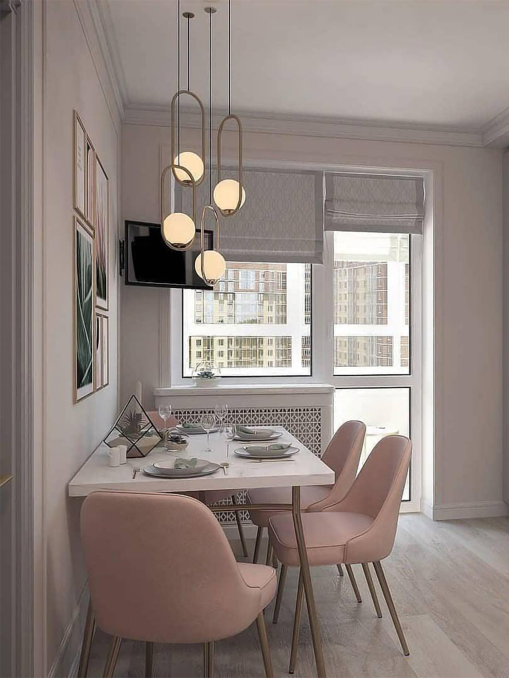 Fitzwilliam Radiant Brass Hanging Luminaire