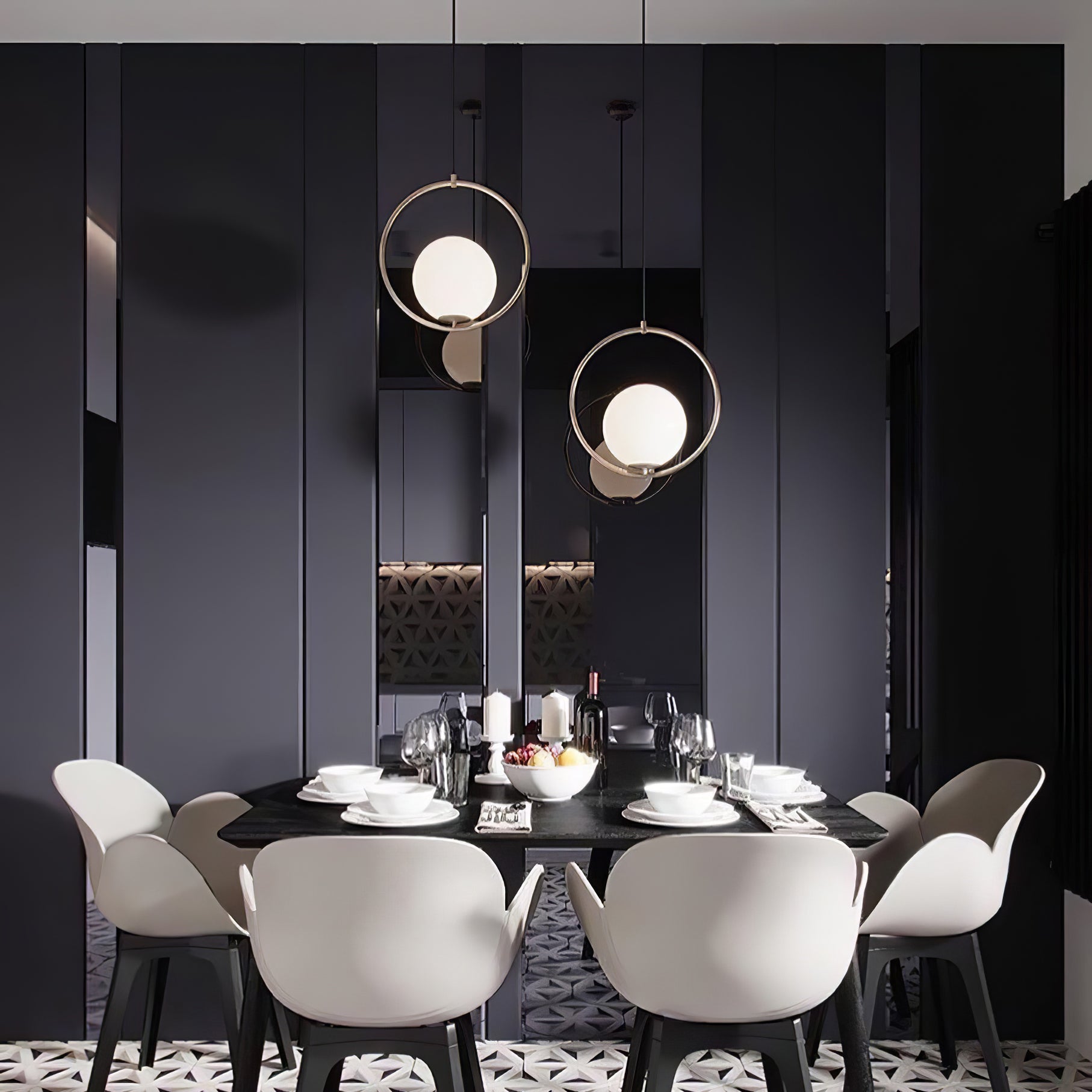 Fitzwilliam Radiant Brass Hanging Luminaire