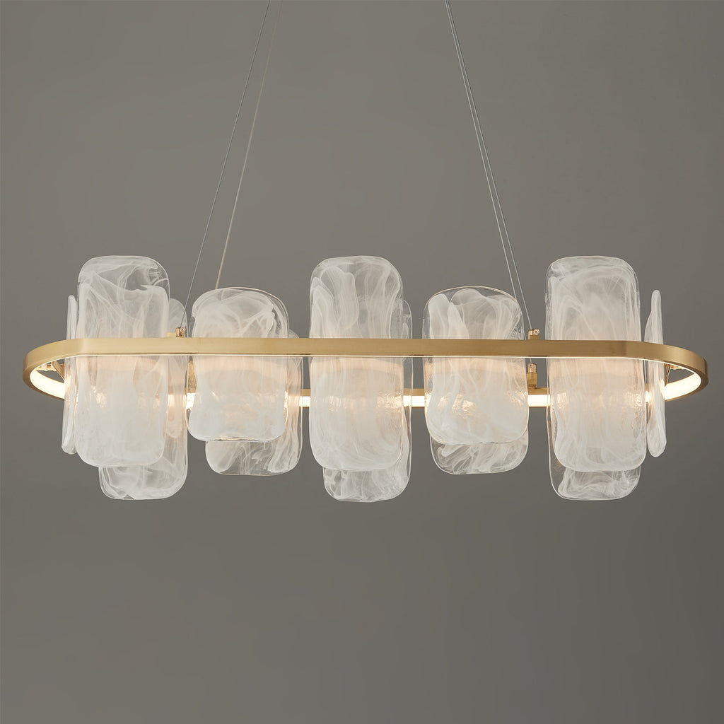 RAVENSWORTH TAPERED CRYSTAL LUSTRE
