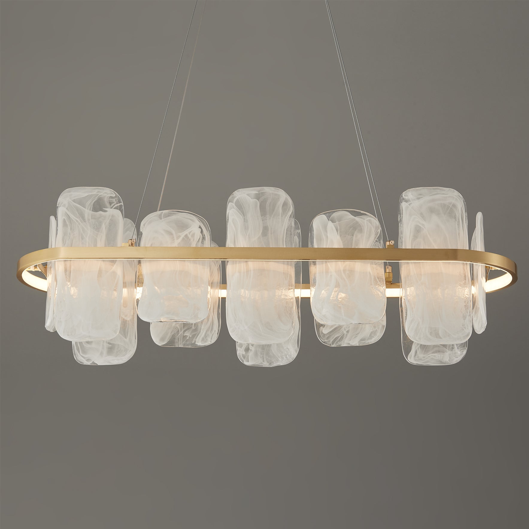 RAVENSWORTH TAPERED CRYSTAL LUSTRE