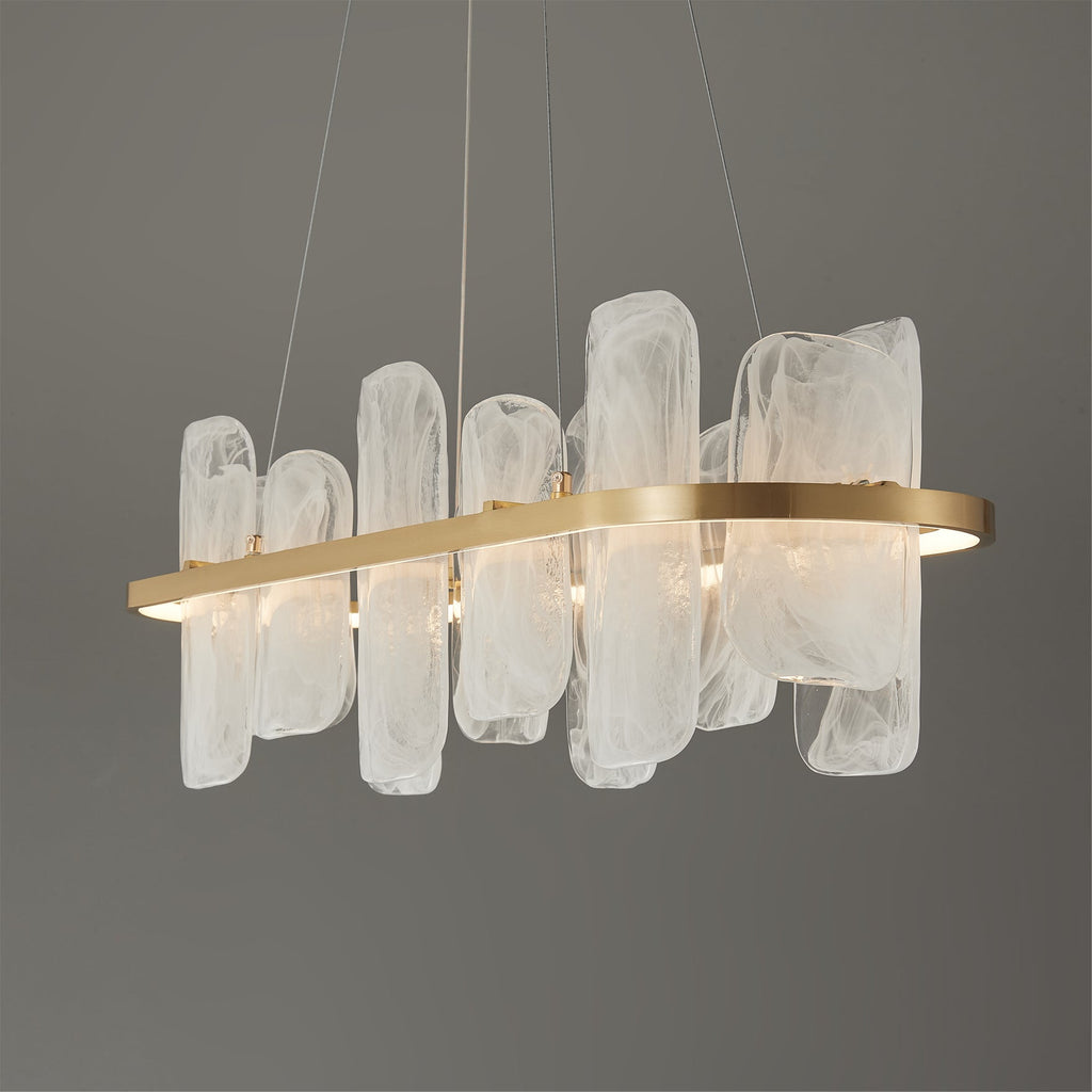 RAVENSWORTH TAPERED CRYSTAL LUSTRE