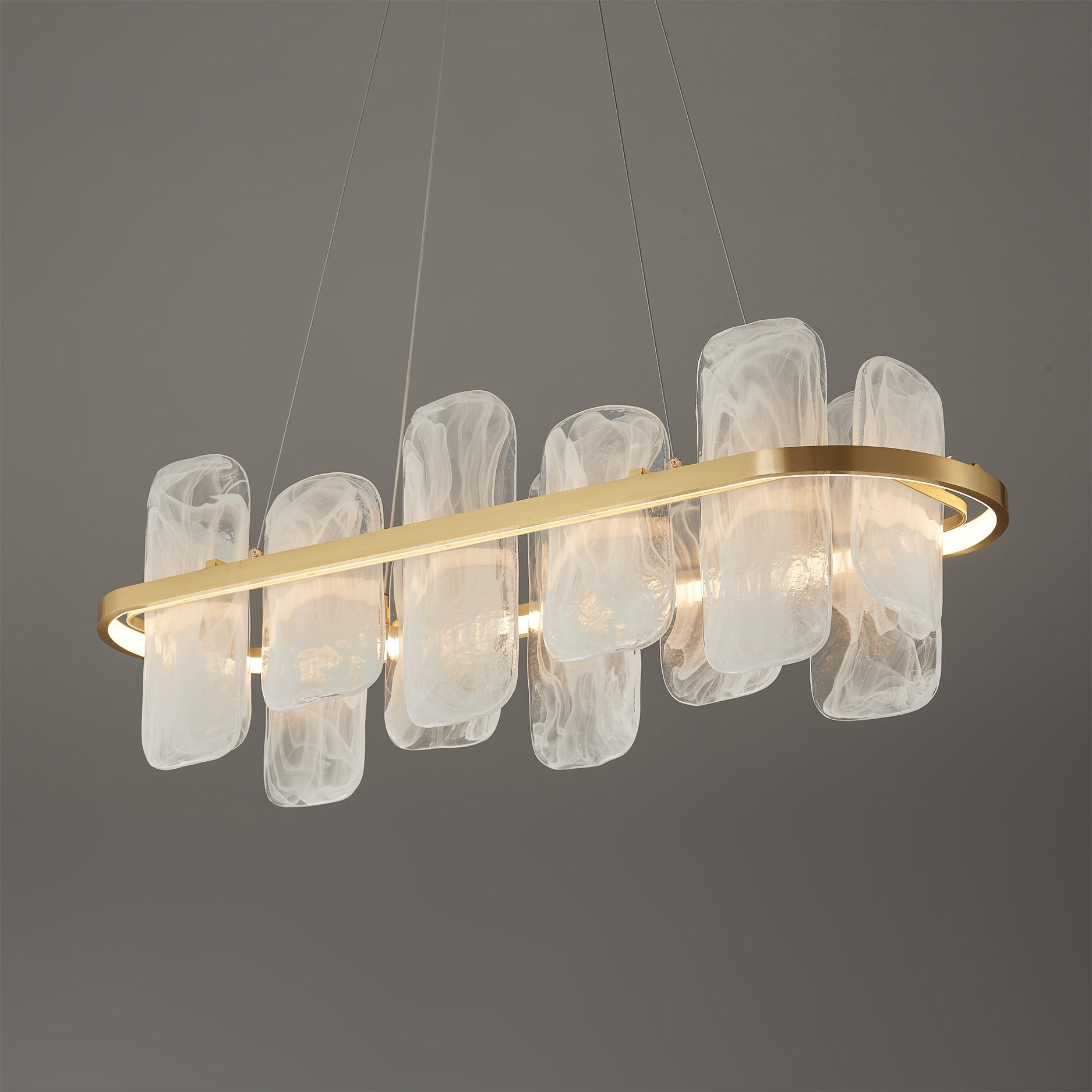RAVENSWORTH TAPERED CRYSTAL LUSTRE