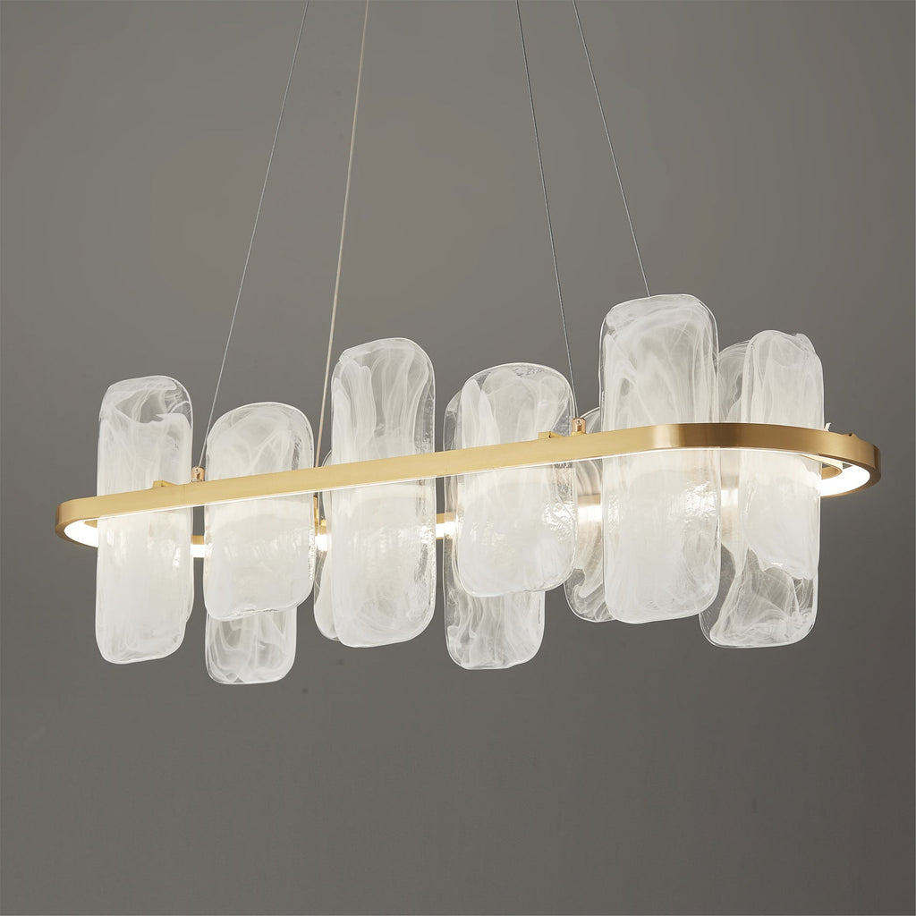 RAVENSWORTH TAPERED CRYSTAL LUSTRE