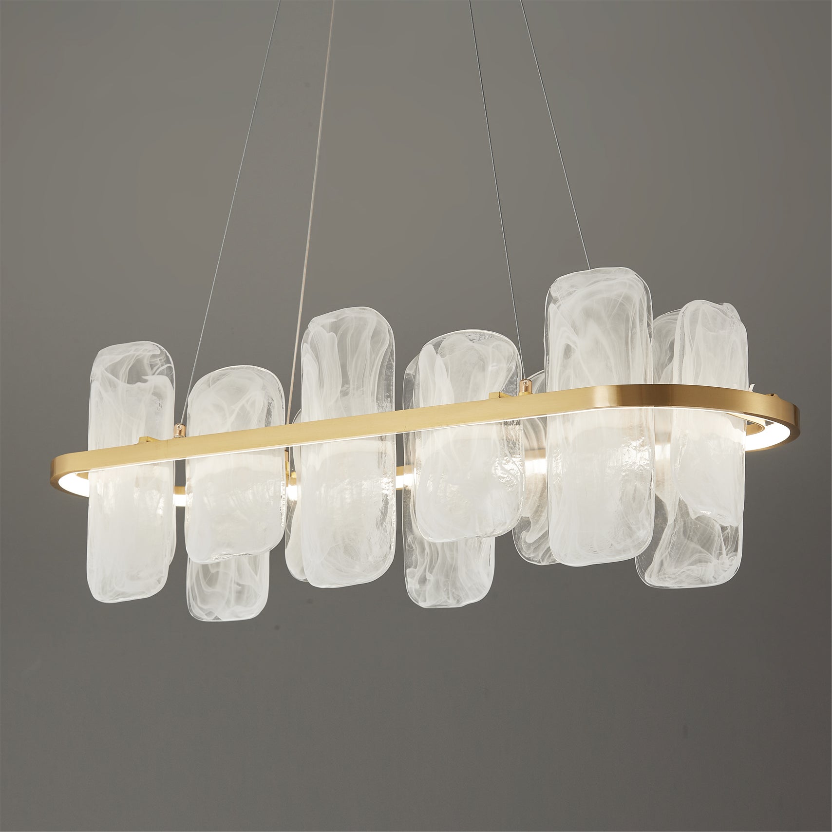 RAVENSWORTH TAPERED CRYSTAL LUSTRE