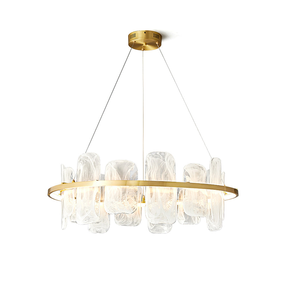 FENWICK CRYSTAL ORB CHANDELIER