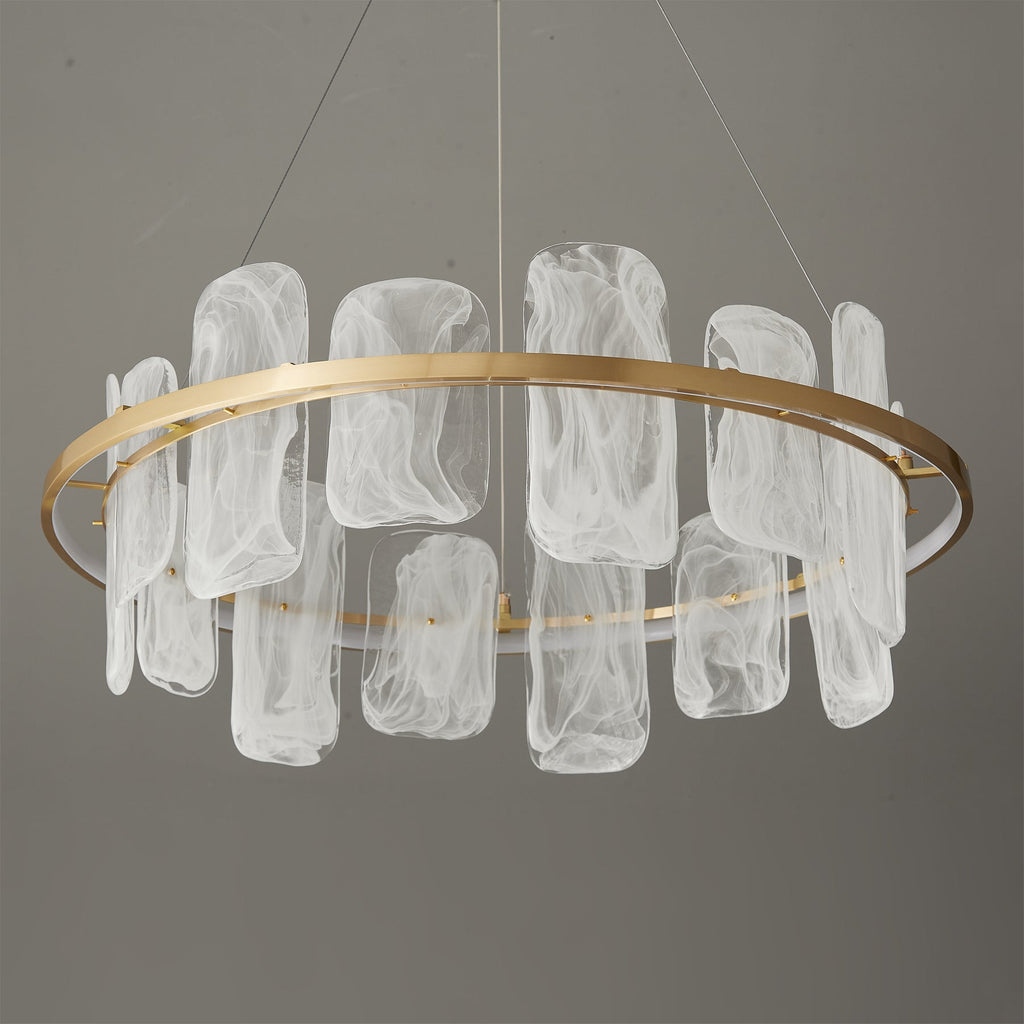 FENWICK CRYSTAL ORB CHANDELIER