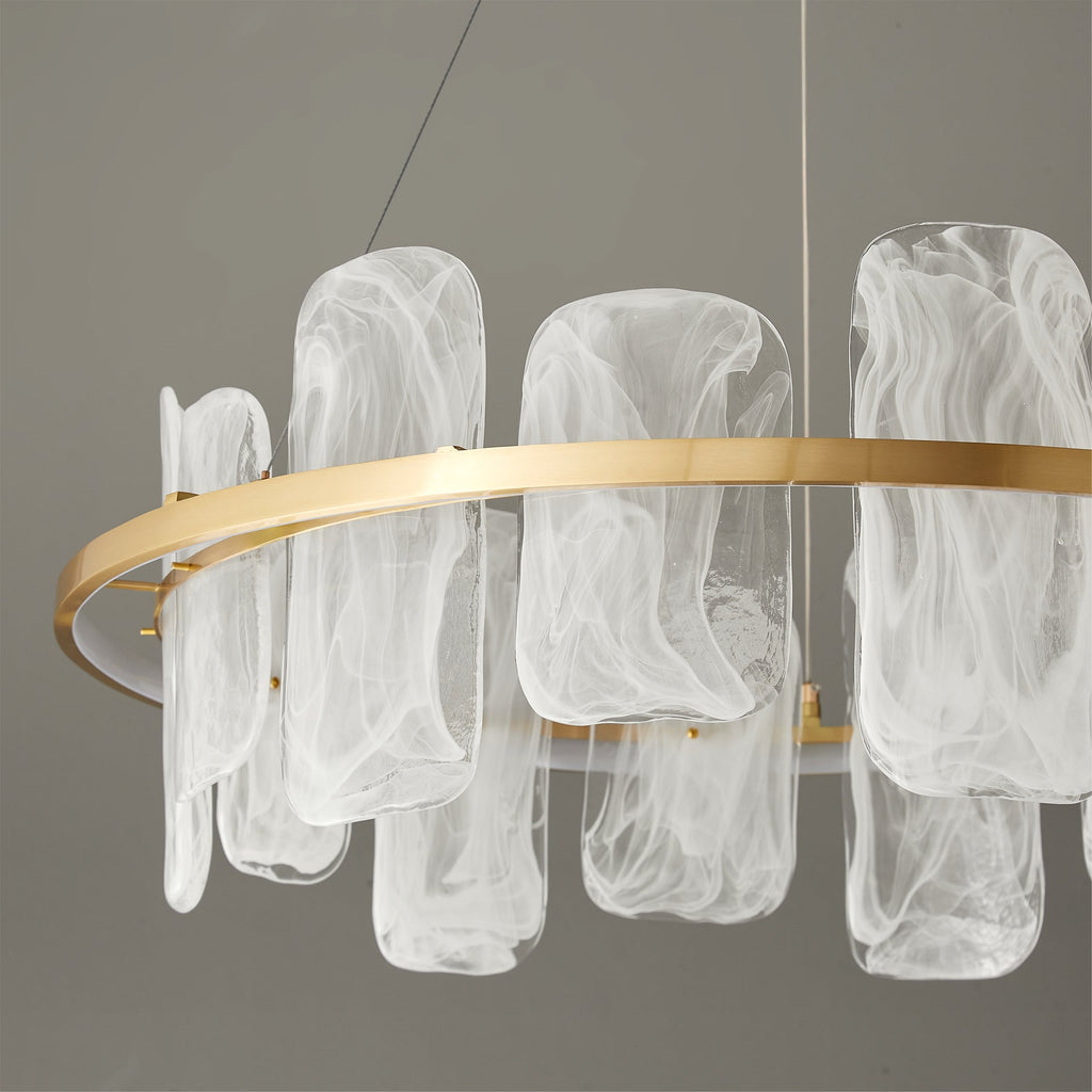 FENWICK CRYSTAL ORB CHANDELIER