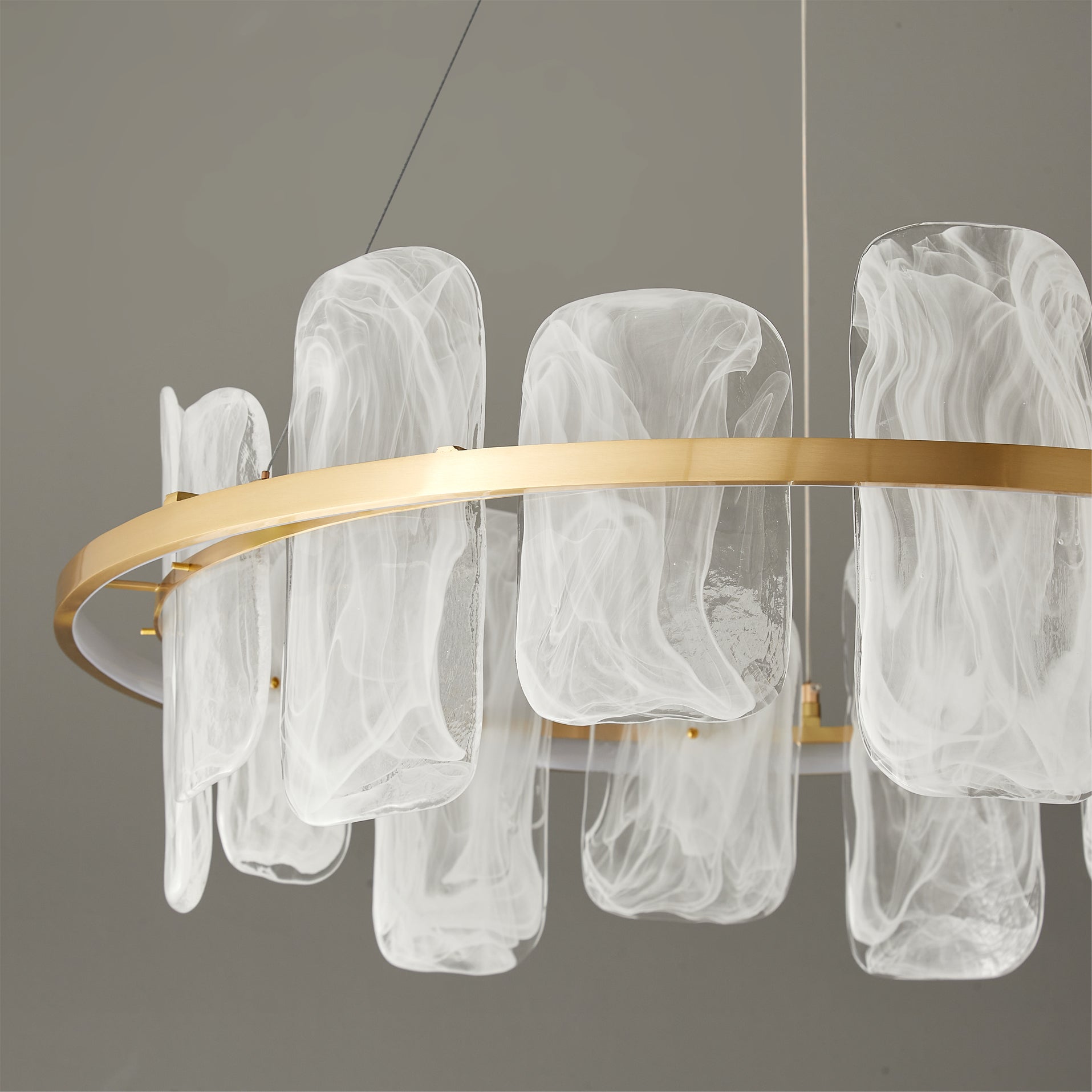 FENWICK CRYSTAL ORB CHANDELIER