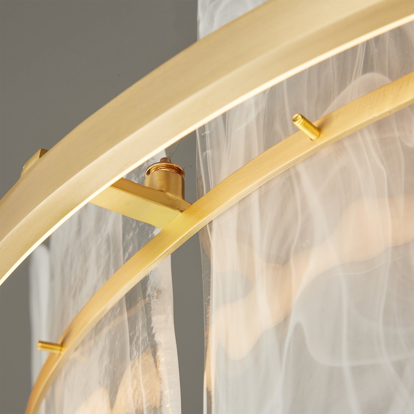 FENWICK CRYSTAL ORB CHANDELIER