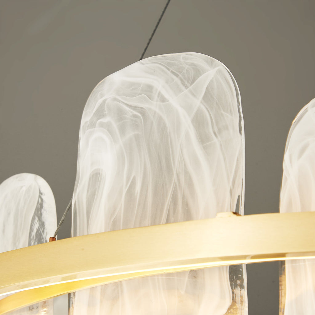 FENWICK CRYSTAL ORB CHANDELIER