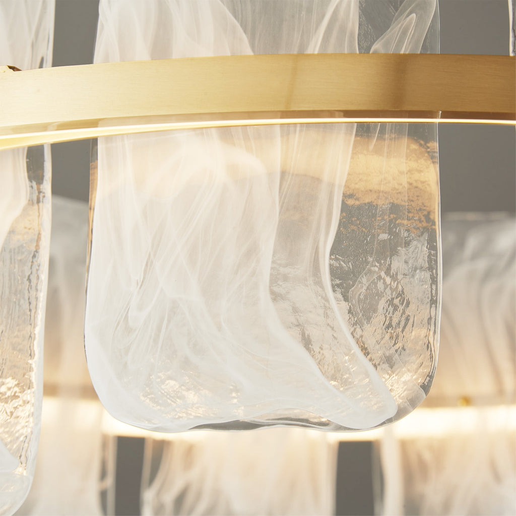 FENWICK CRYSTAL ORB CHANDELIER
