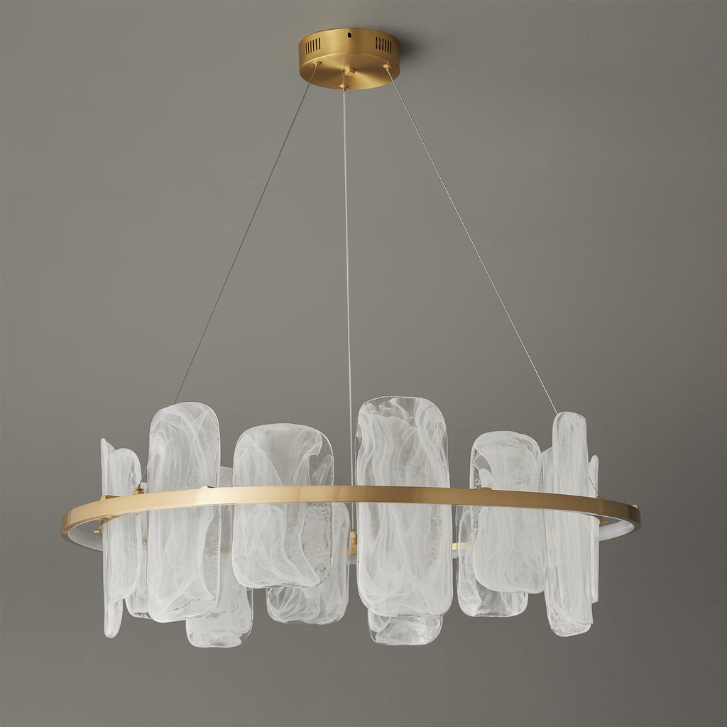 FENWICK CRYSTAL ORB CHANDELIER