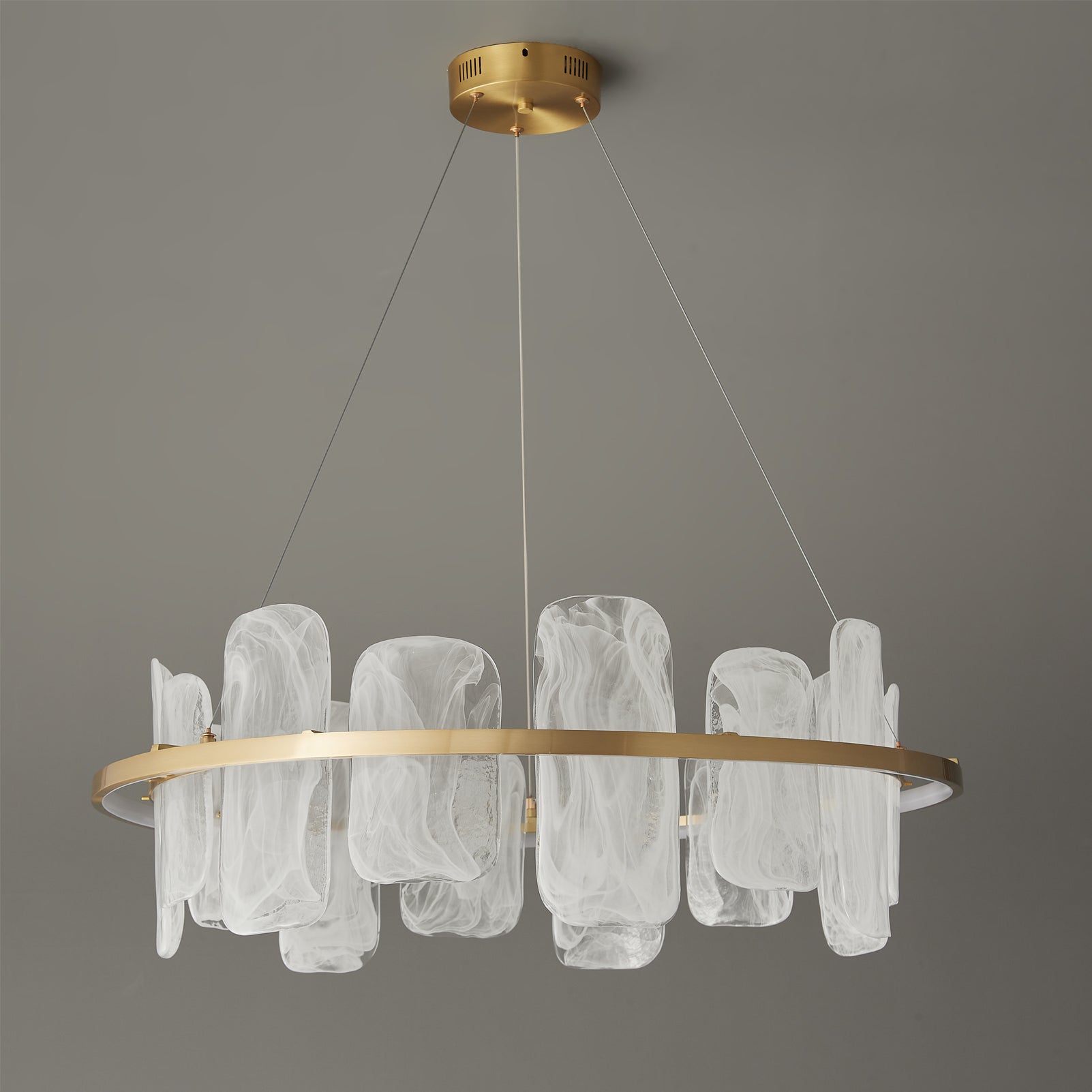 FENWICK CRYSTAL ORB CHANDELIER