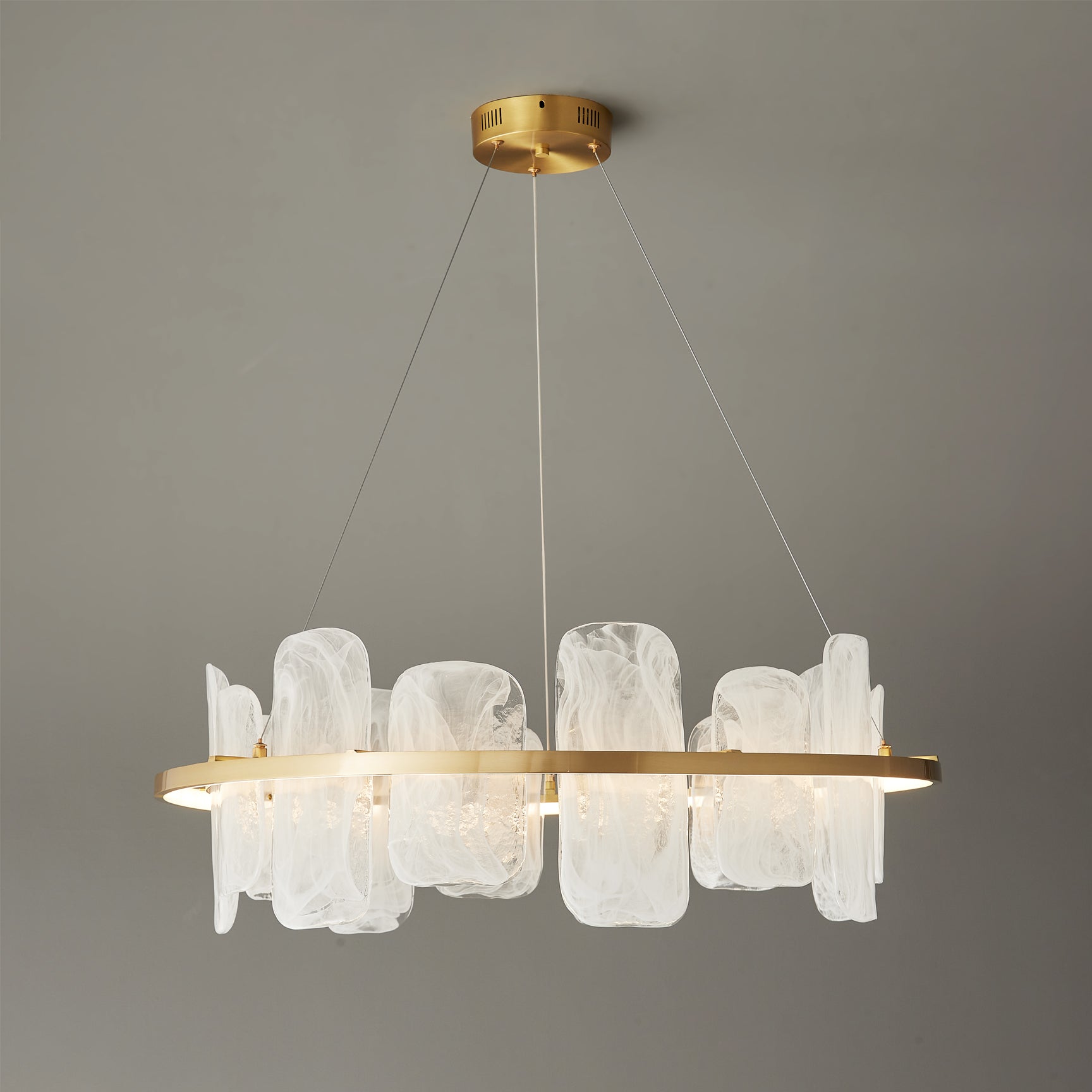 FENWICK CRYSTAL ORB CHANDELIER