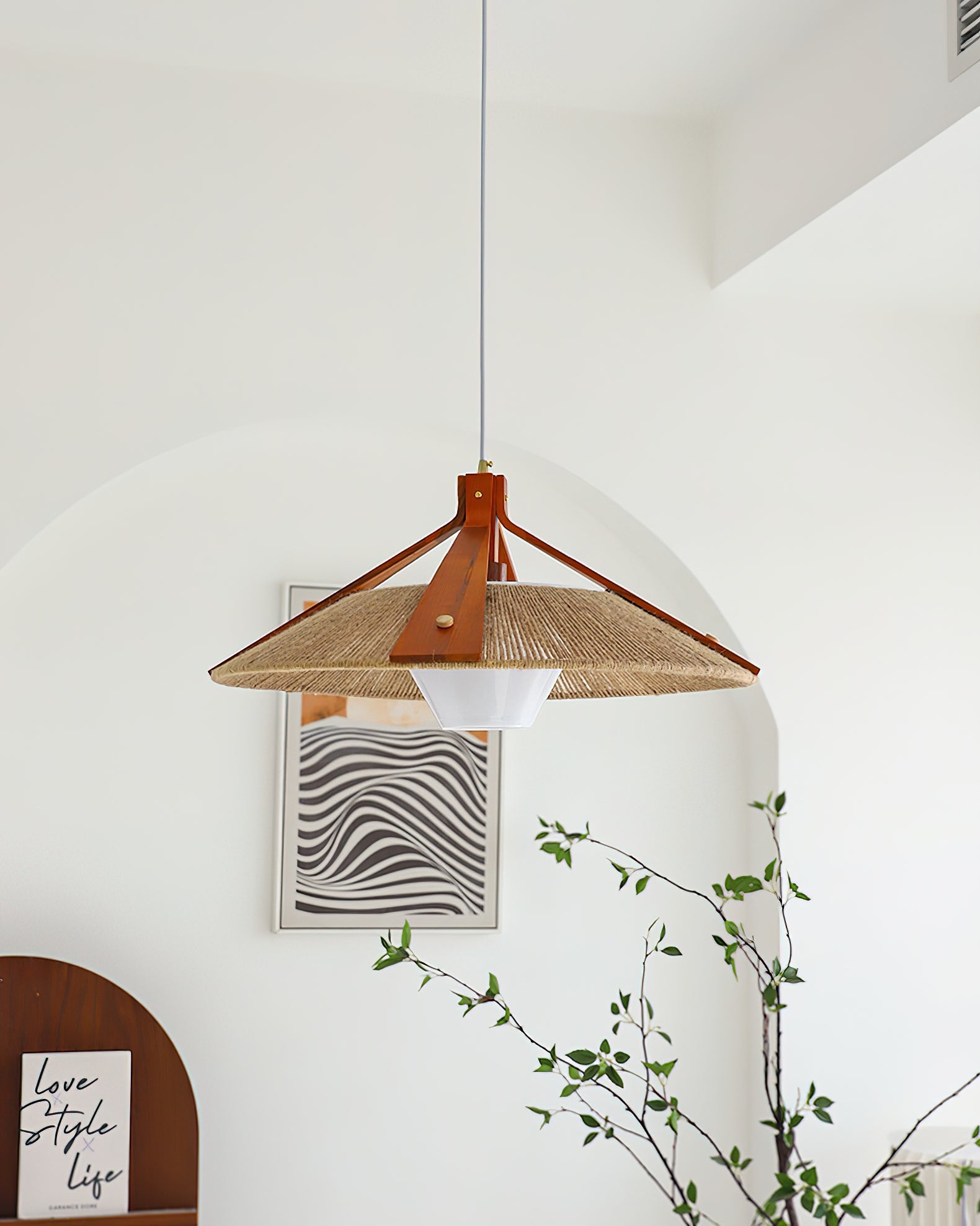 Langston Crystal Droplet Pendant