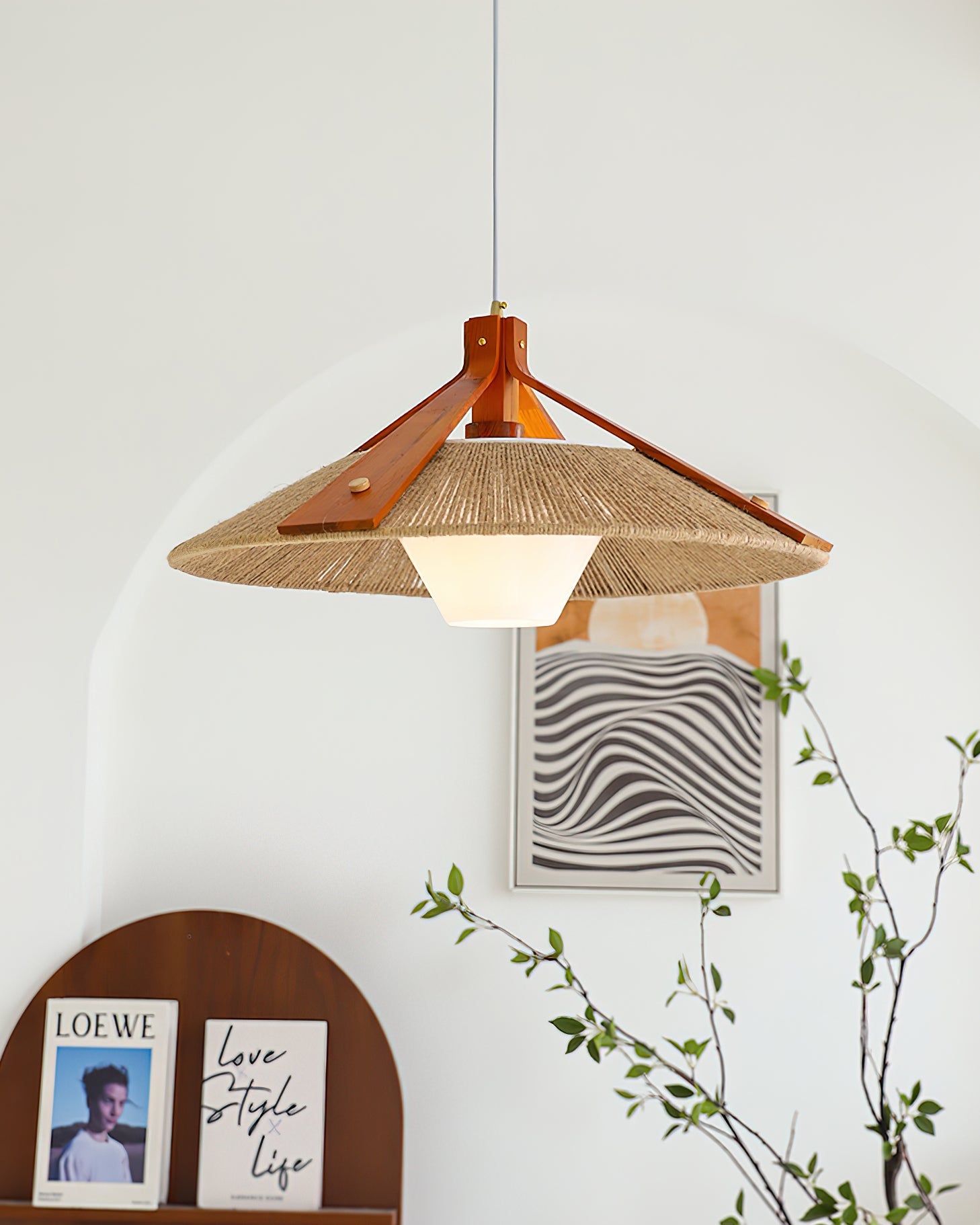 Langston Crystal Droplet Pendant