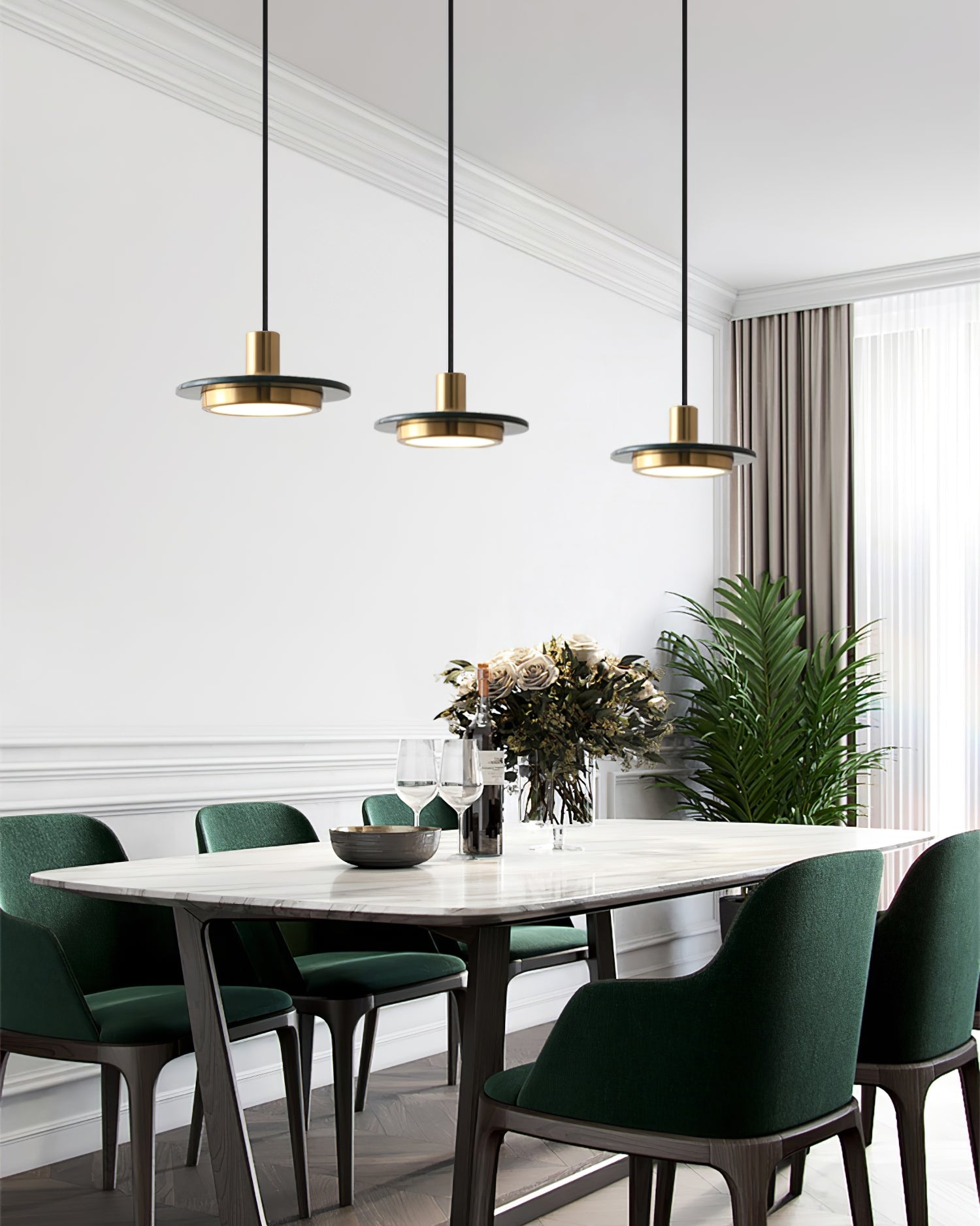THISTLEDOWN GLASS PENDANT LIGHT