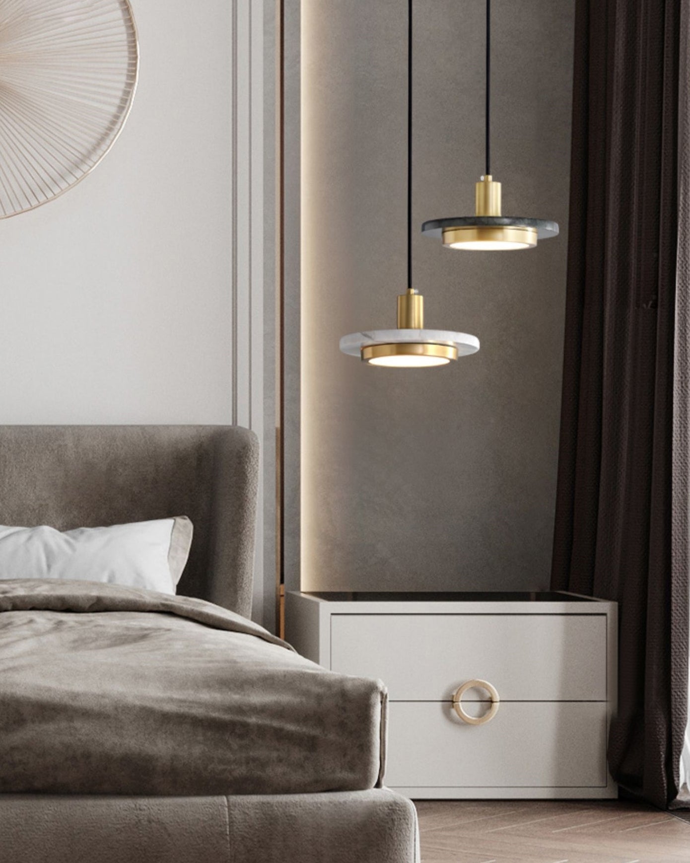 THISTLEDOWN GLASS PENDANT LIGHT