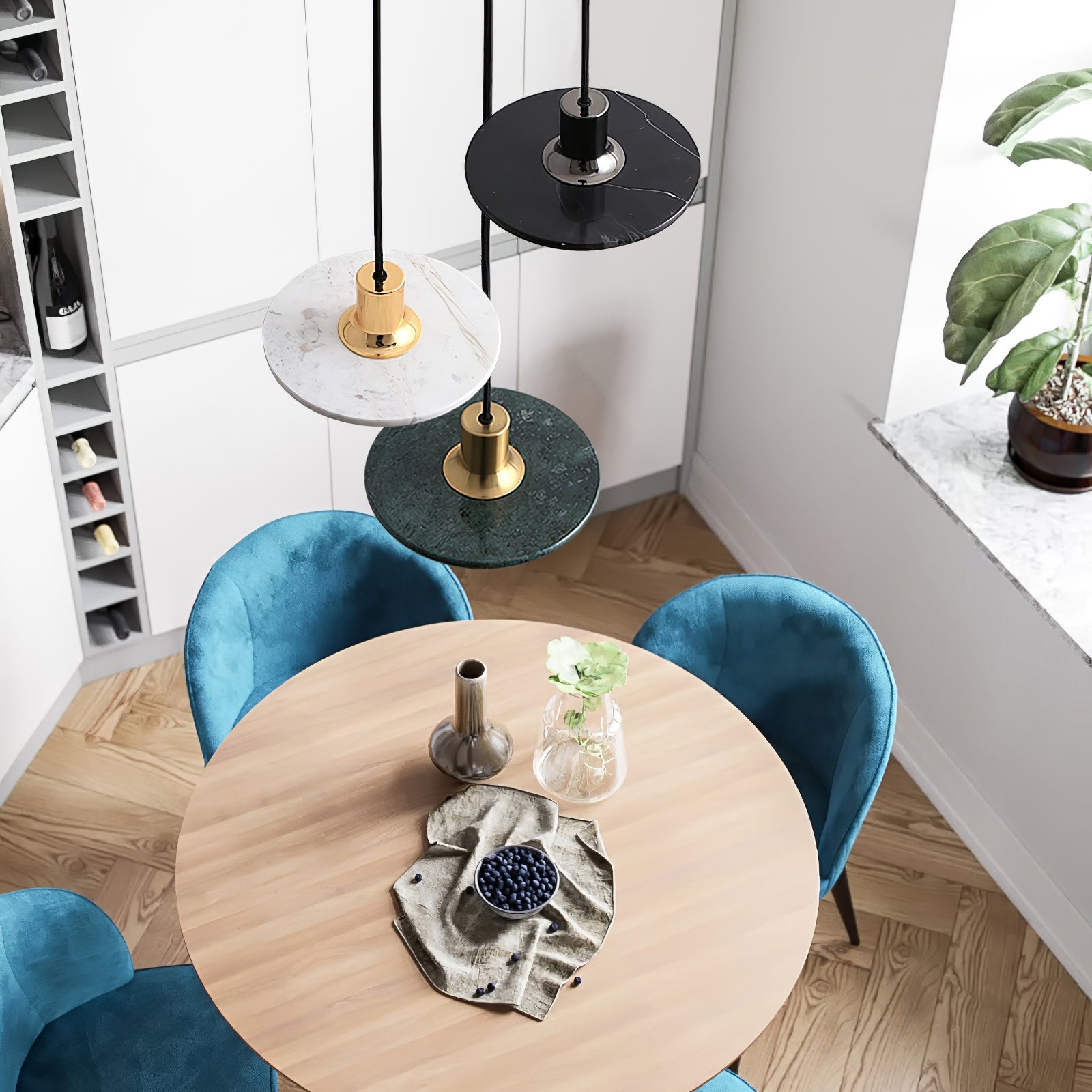 THISTLEDOWN GLASS PENDANT LIGHT