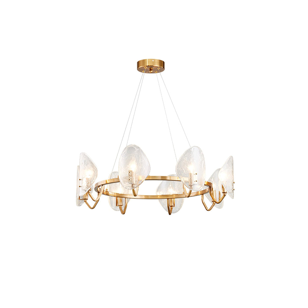 WINTHORPE CRYSTAL DROPLET CHANDELIER