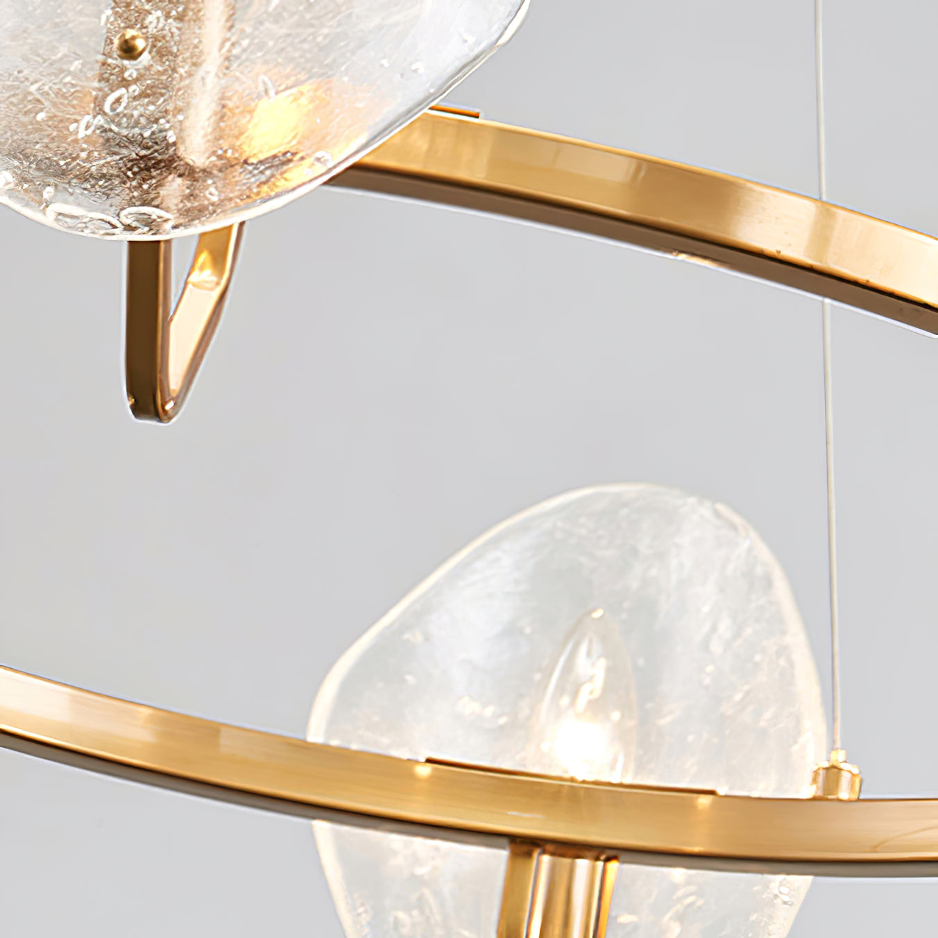 WINTHORPE CRYSTAL DROPLET CHANDELIER