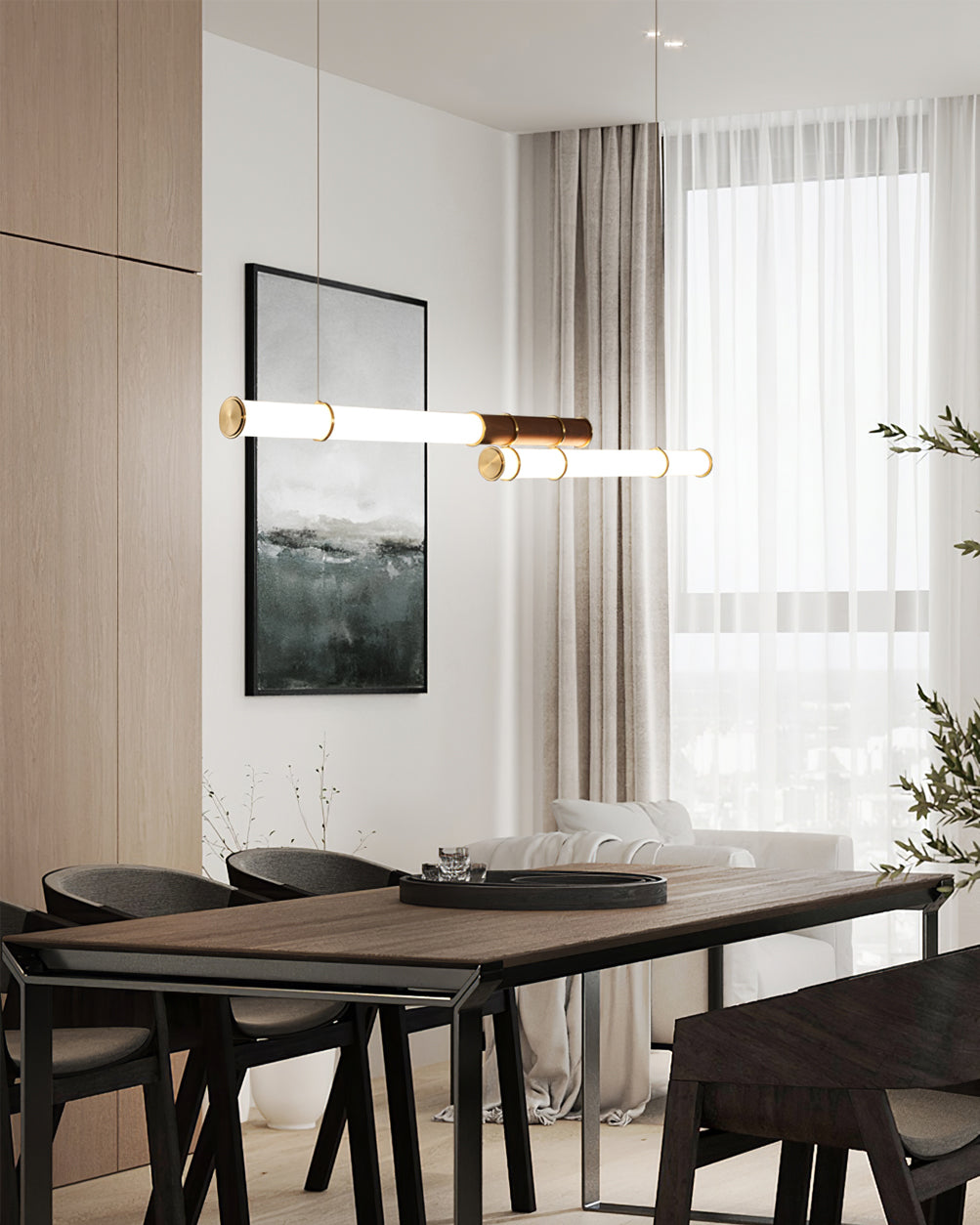 WINTHROP TWILIGHT DOUBLE LIGHT PENDANT