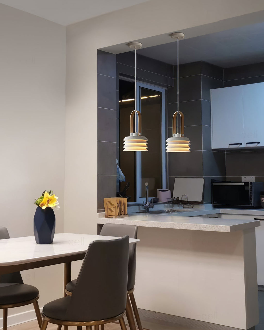 WINTHROP GEO-STRUCTURAL HANGING LANTERN