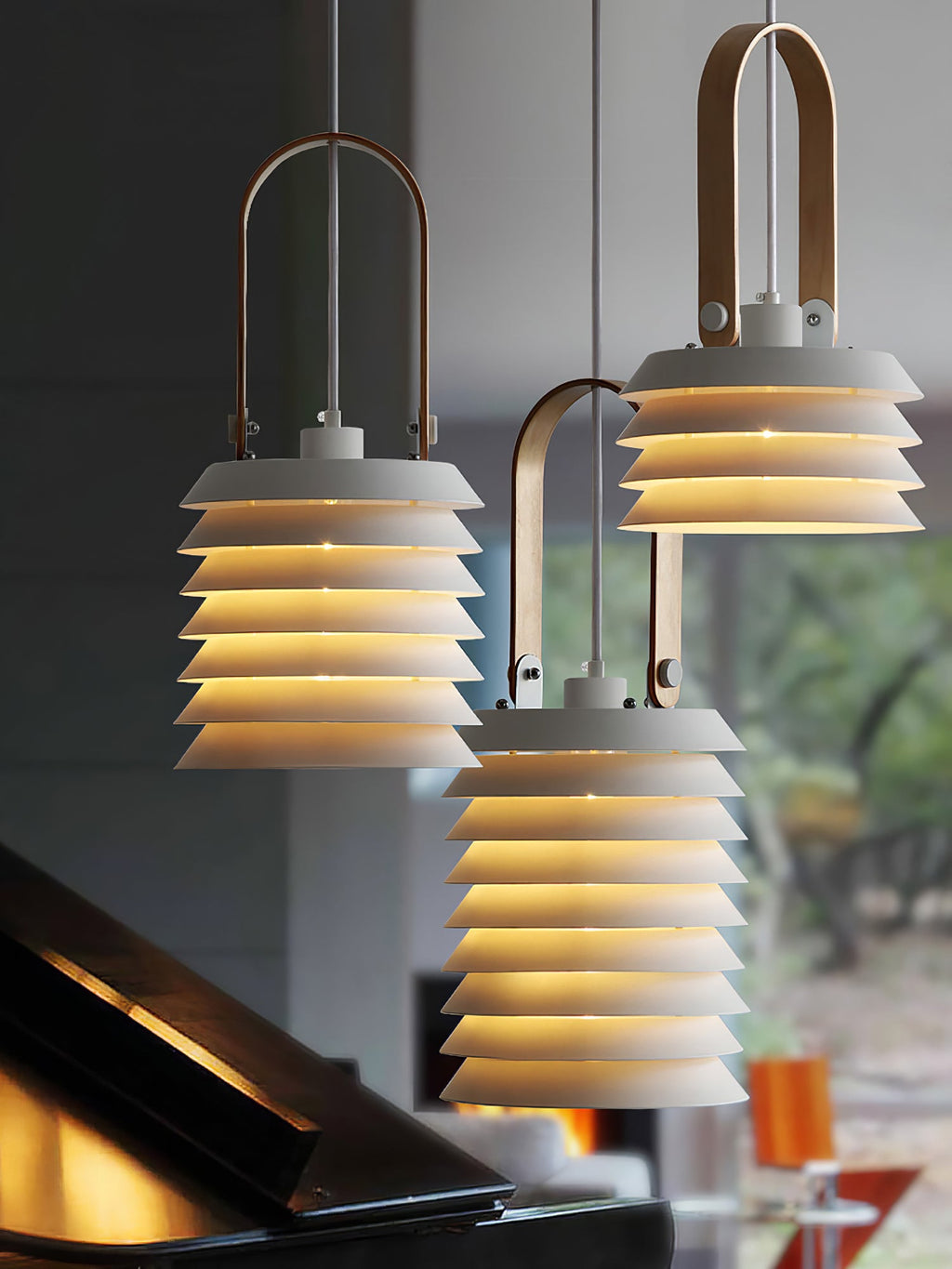 WINTHROP GEO-STRUCTURAL HANGING LANTERN