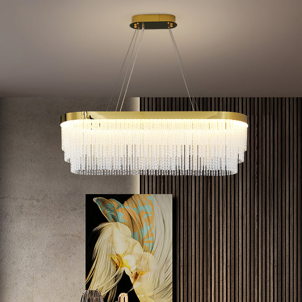 RAVENHALL CRYSTAL DROPLET CHANDELIER