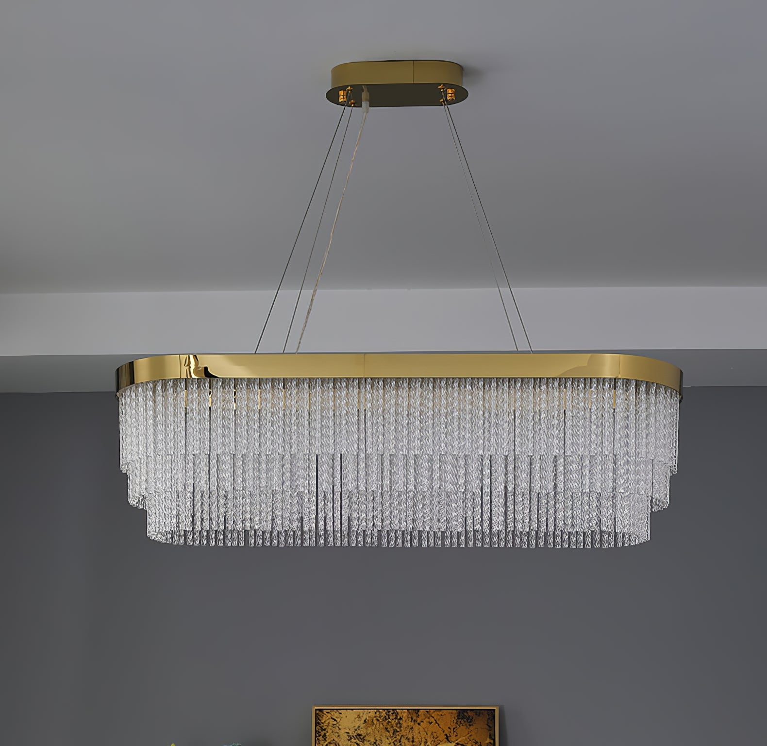 RAVENHALL CRYSTAL DROPLET CHANDELIER