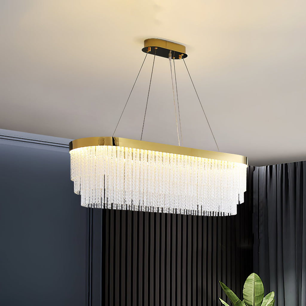 RAVENHALL CRYSTAL DROPLET CHANDELIER