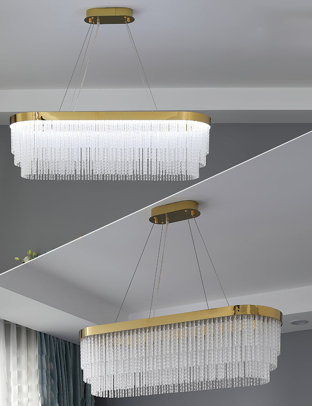 RAVENHALL CRYSTAL DROPLET CHANDELIER