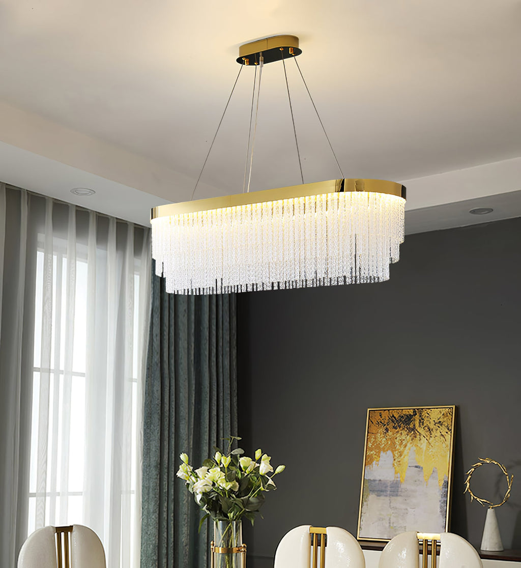RAVENHALL CRYSTAL DROPLET CHANDELIER