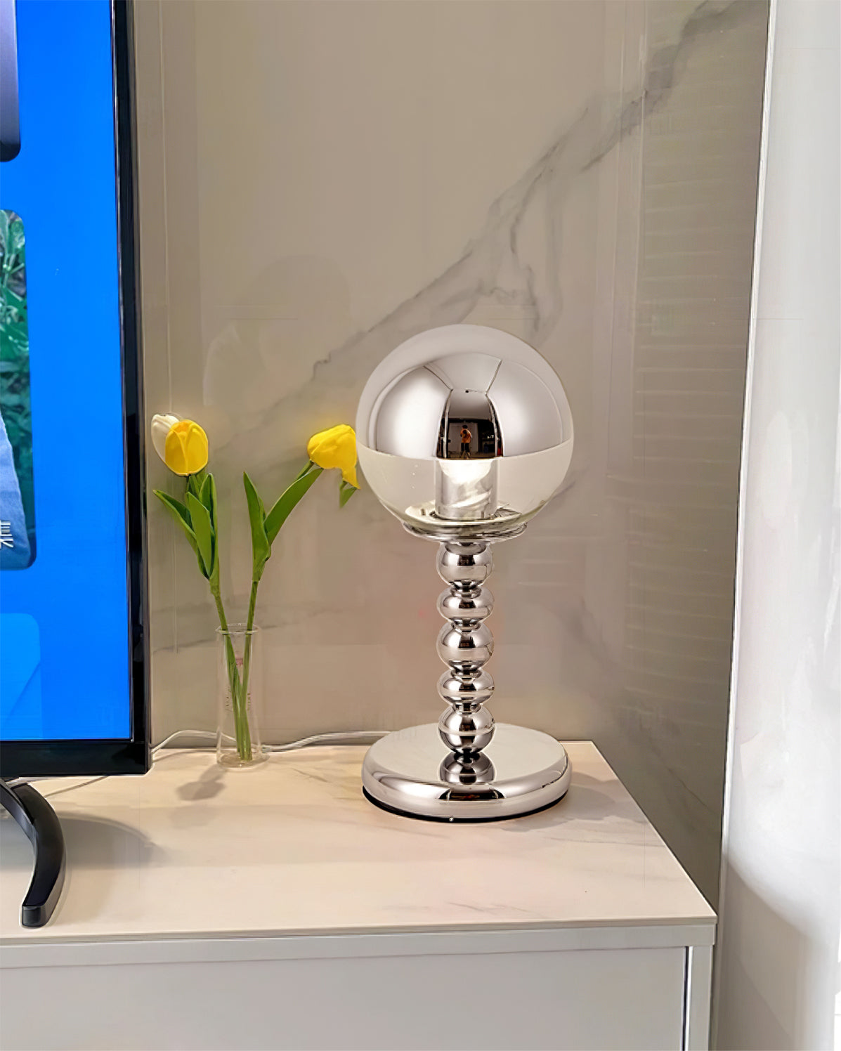 GLENDALE SPARKLE ORB LAMP