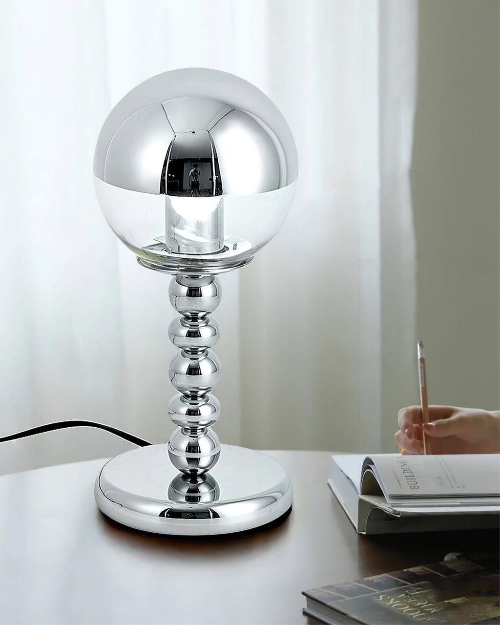 GLENDALE SPARKLE ORB LAMP