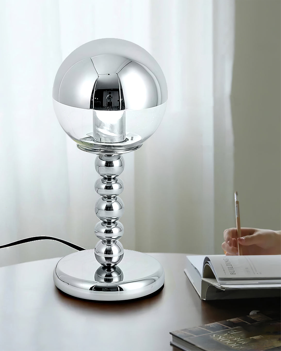 GLENDALE SPARKLE ORB LAMP