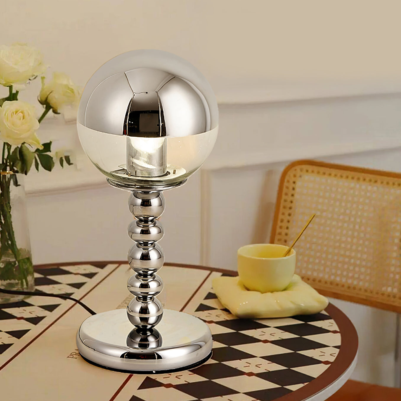 GLENDALE SPARKLE ORB LAMP